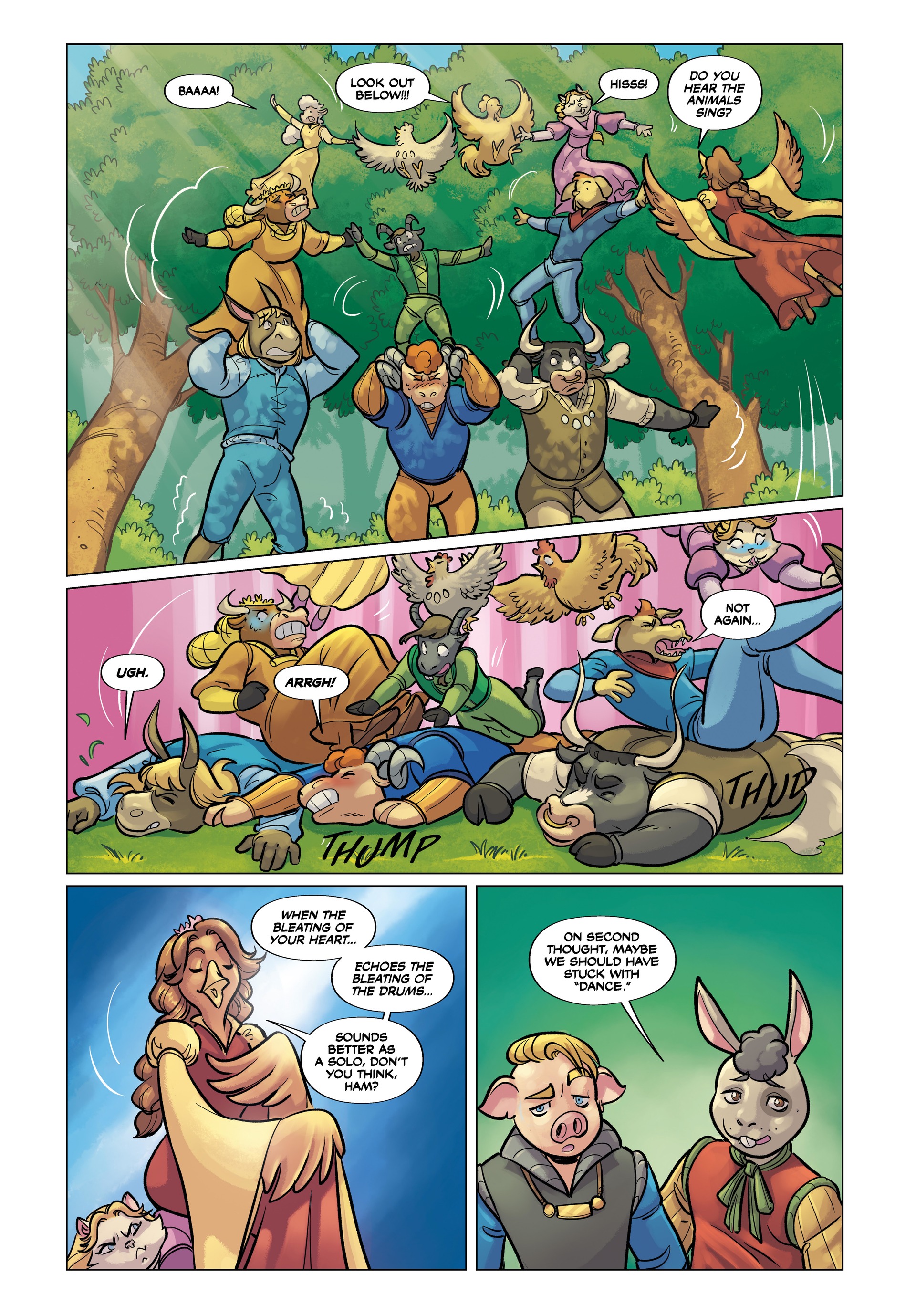 Ham-let: A Shakespearean Mash-Up (2022) issue HC - Page 25