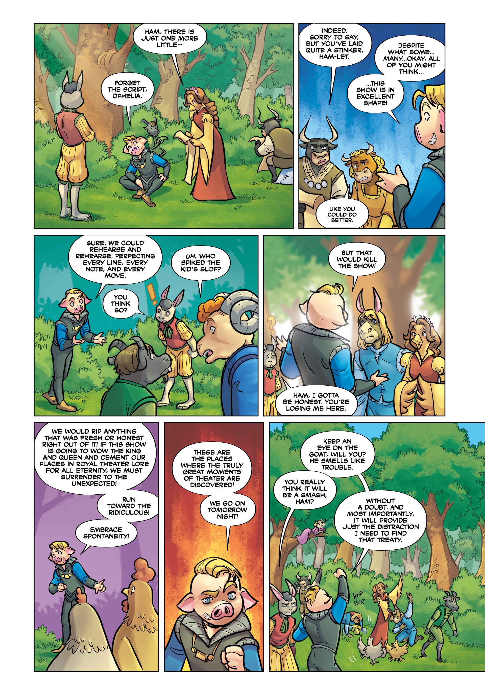 Ham-let: A Shakespearean Mash-Up (2022) issue HC - Page 27