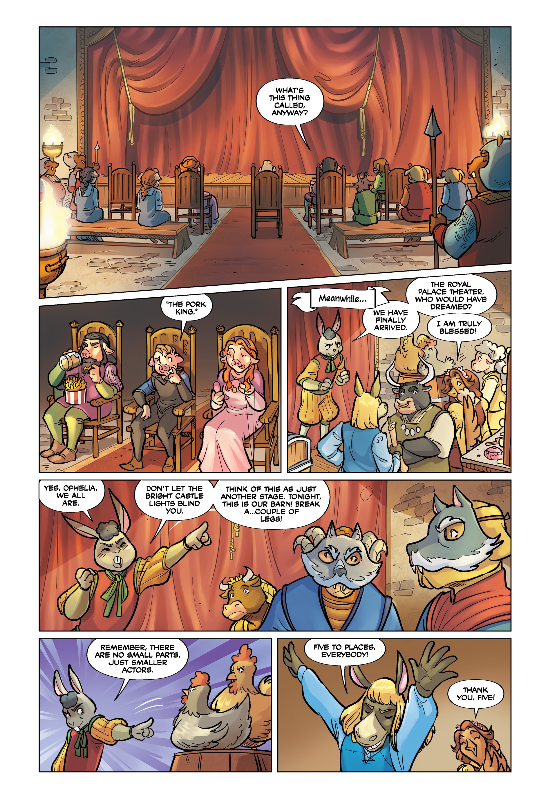 Ham-let: A Shakespearean Mash-Up (2022) issue HC - Page 29