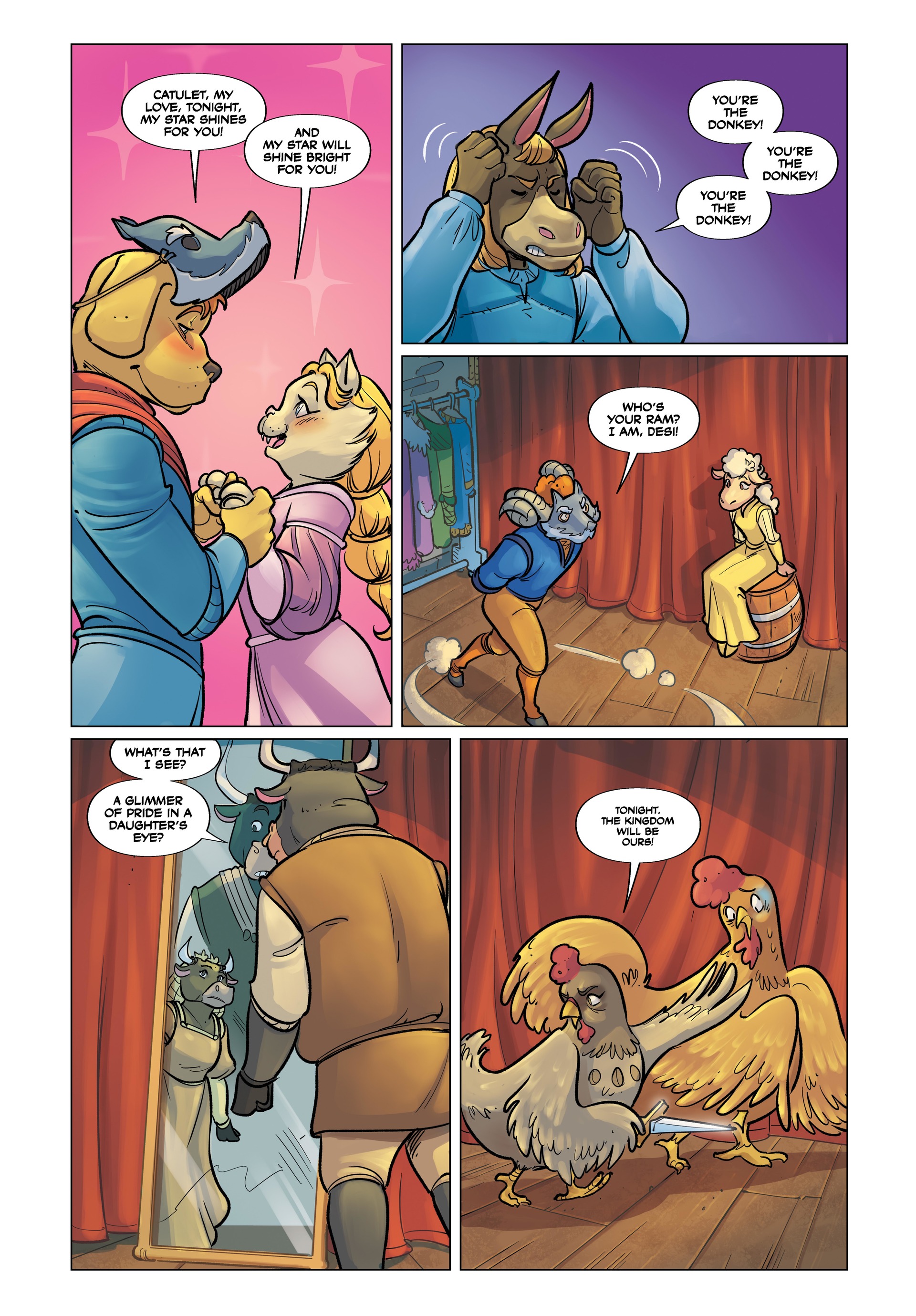 Ham-let: A Shakespearean Mash-Up (2022) issue HC - Page 30