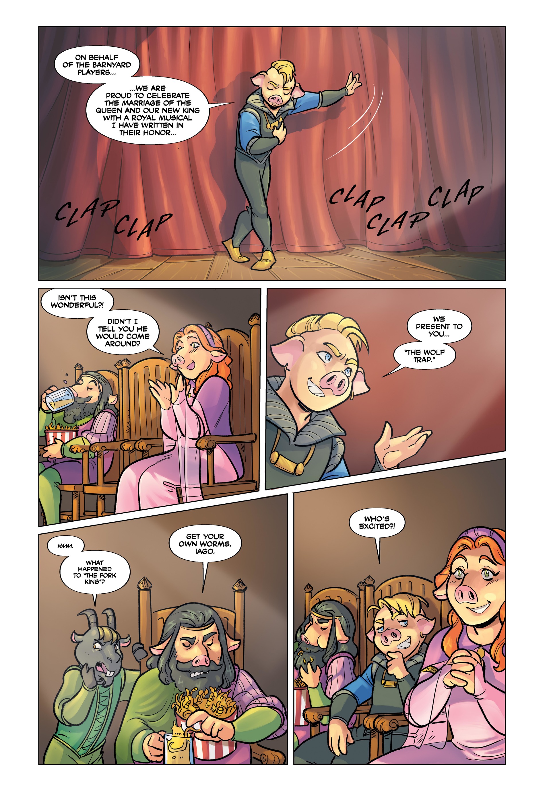 Ham-let: A Shakespearean Mash-Up (2022) issue HC - Page 31