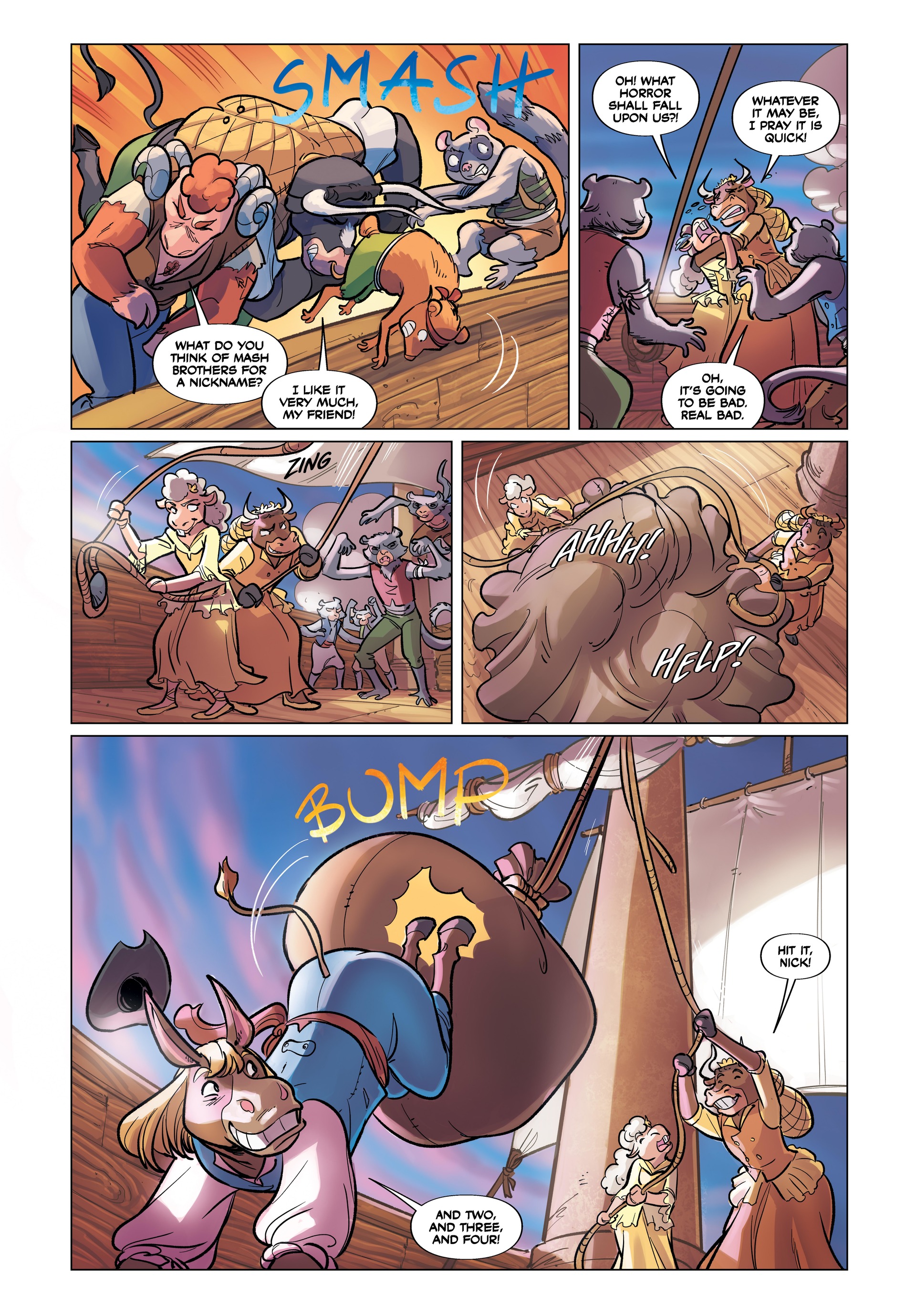 Ham-let: A Shakespearean Mash-Up (2022) issue HC - Page 44