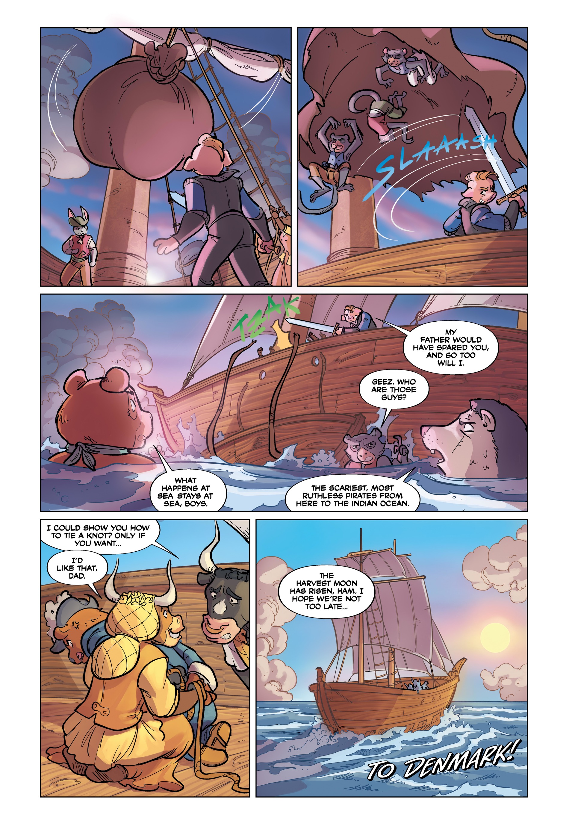 Ham-let: A Shakespearean Mash-Up (2022) issue HC - Page 45