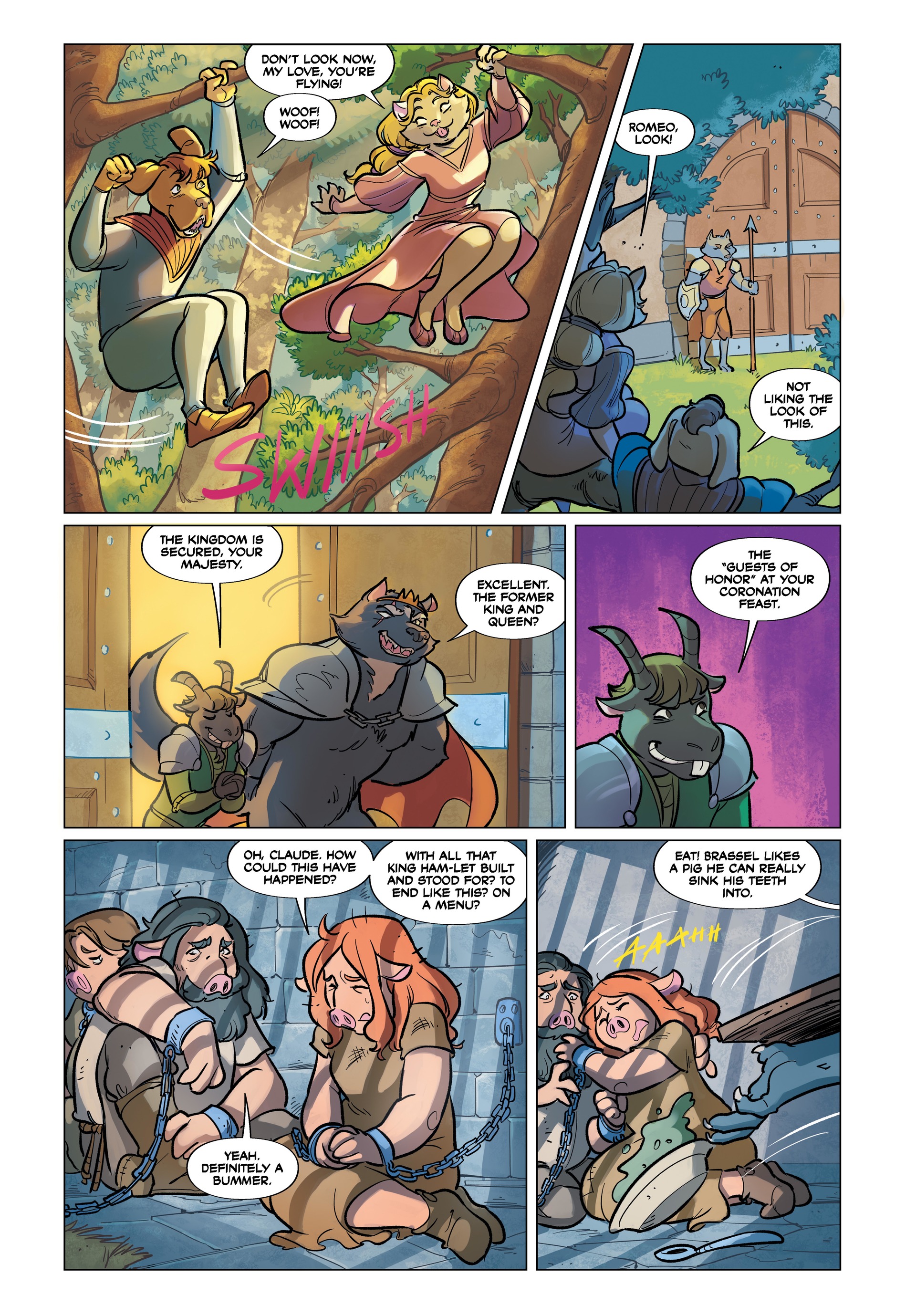 Ham-let: A Shakespearean Mash-Up (2022) issue HC - Page 47