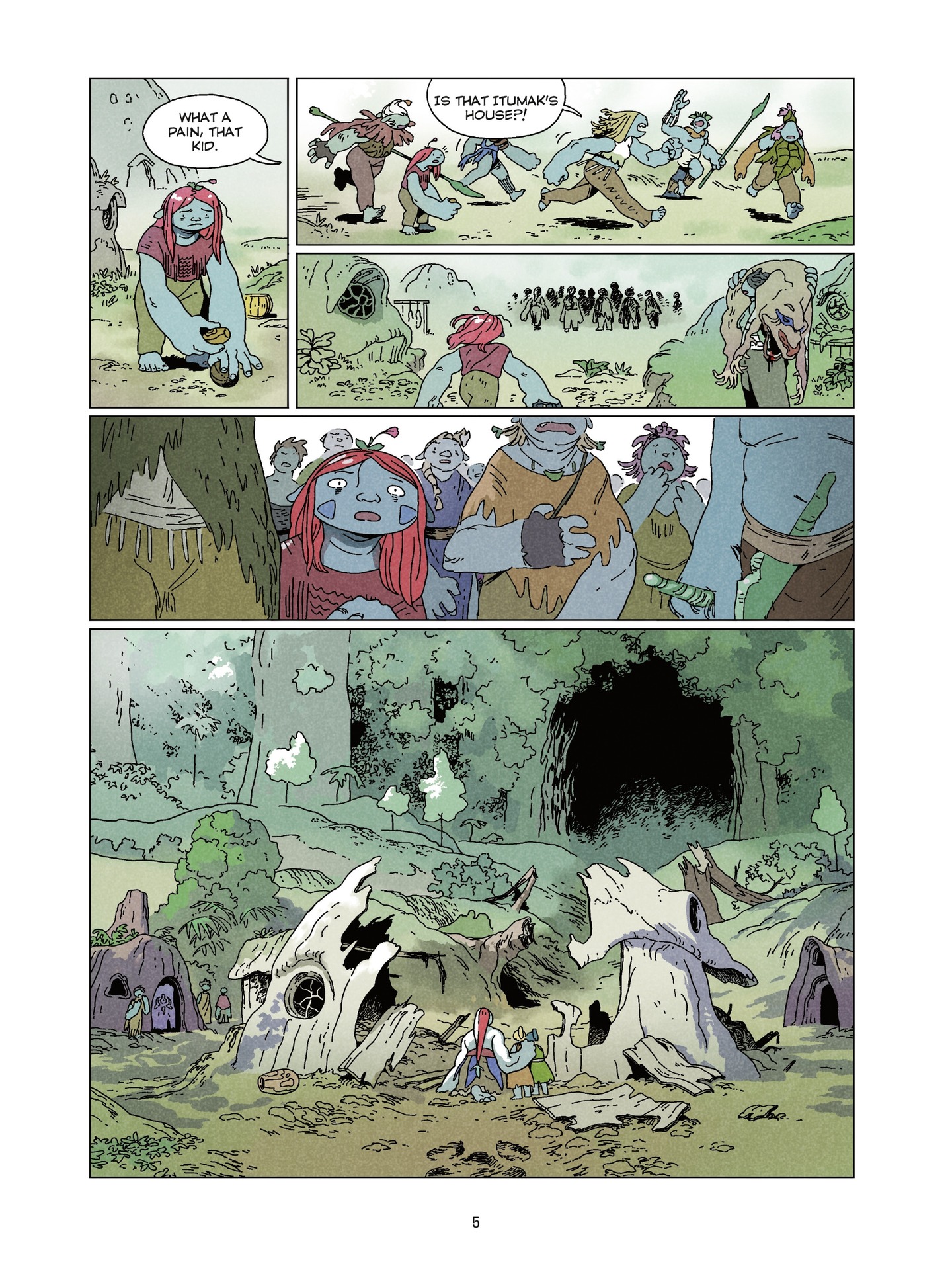 Hana and Taru: The Forest Giants (2024-) issue 1 - Page 5