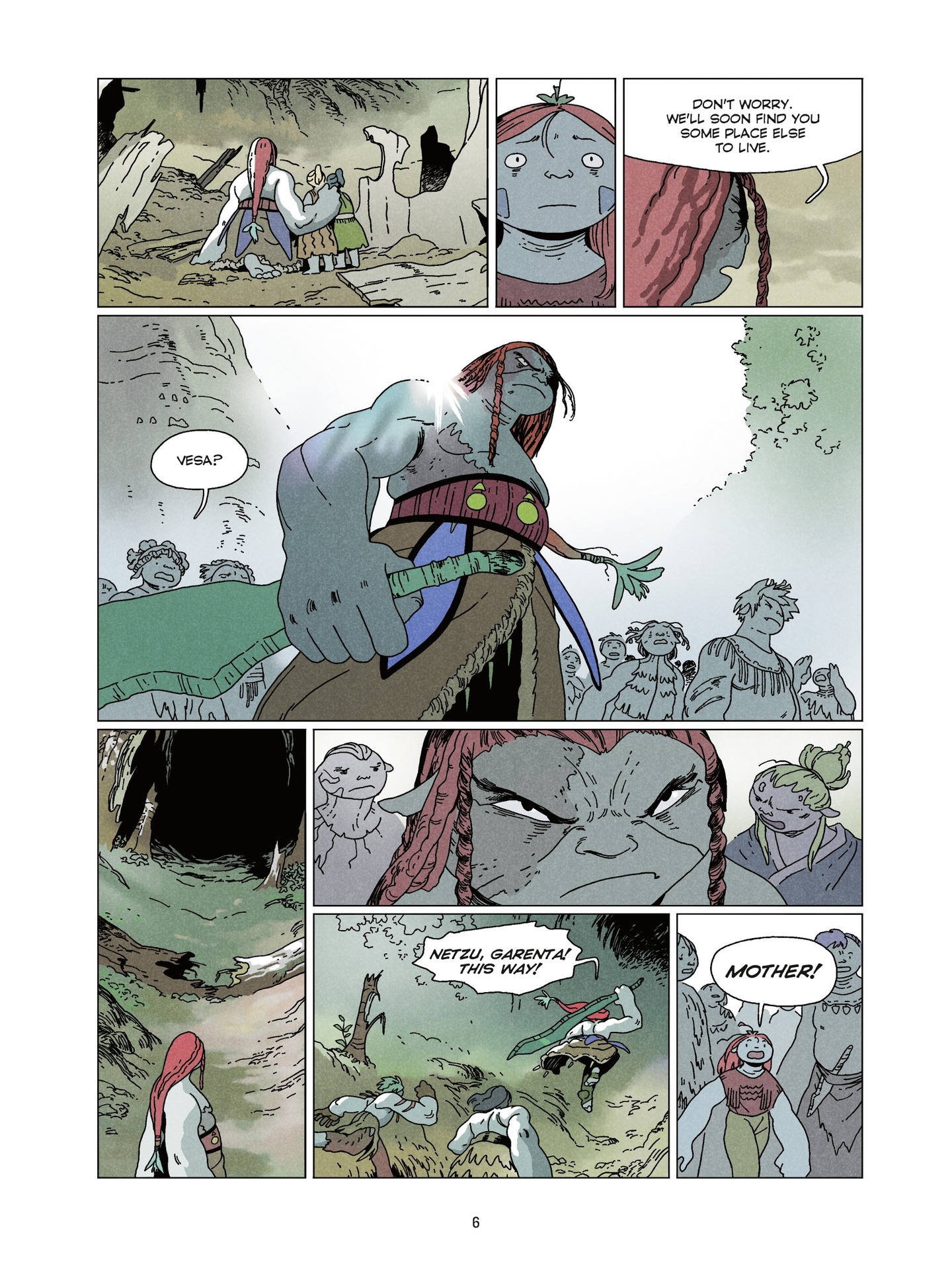 Hana and Taru: The Forest Giants (2024-) issue 1 - Page 6