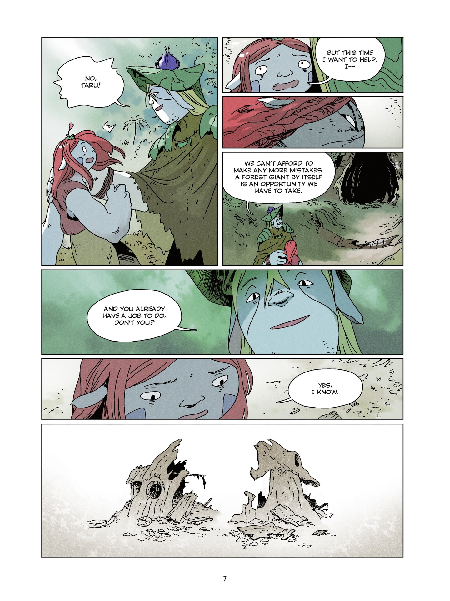 Hana and Taru: The Forest Giants (2024-) issue 1 - Page 7