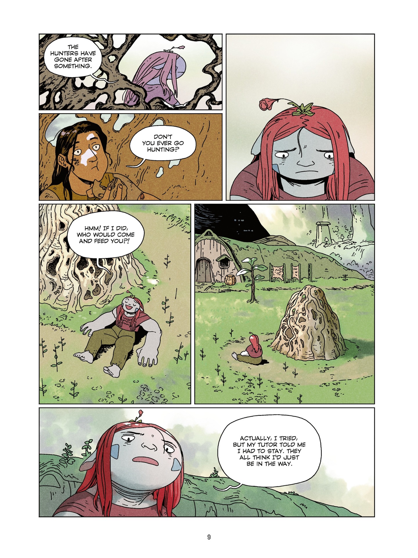 Hana and Taru: The Forest Giants (2024-) issue 1 - Page 9