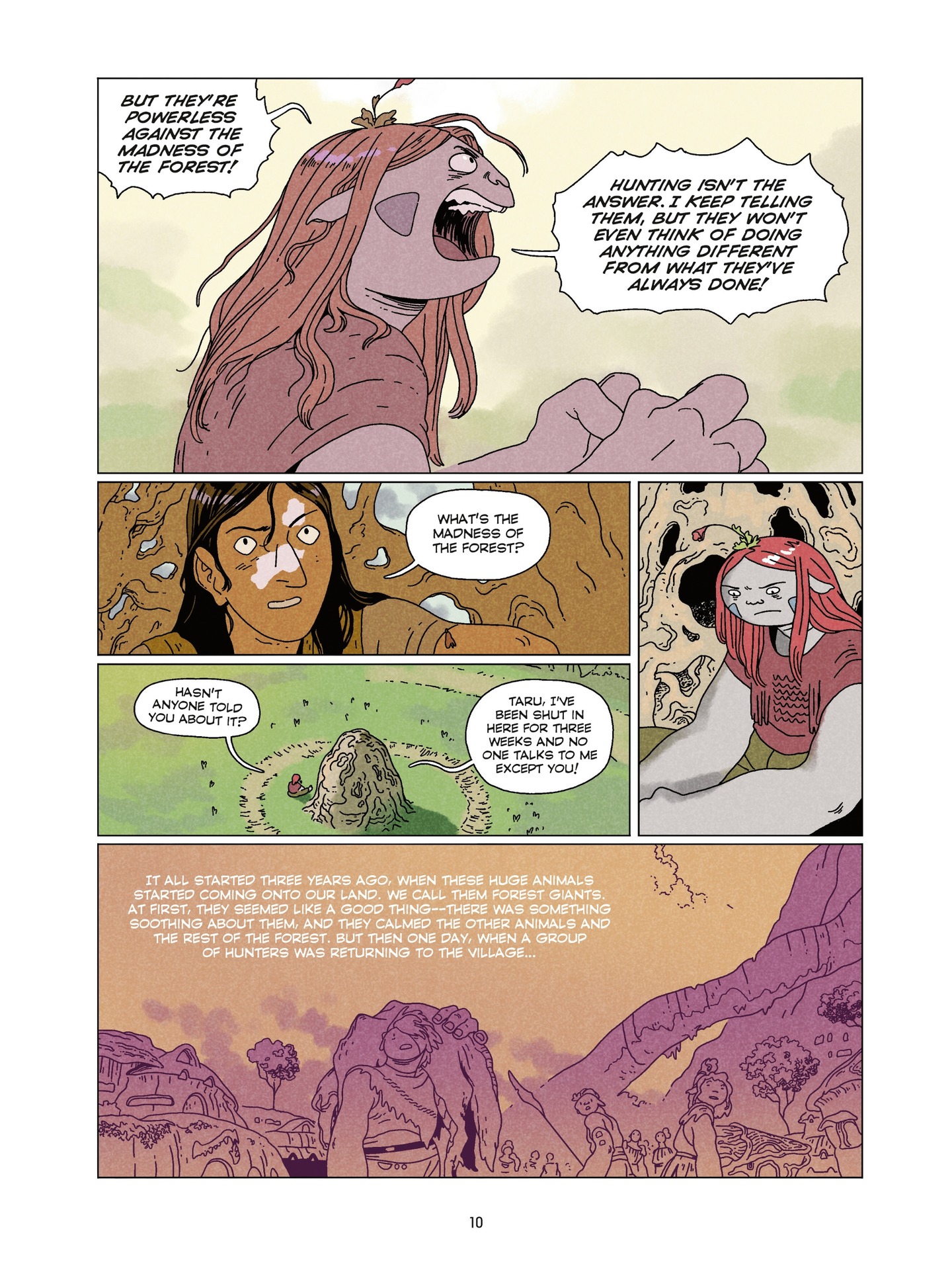 Hana and Taru: The Forest Giants (2024-) issue 1 - Page 10