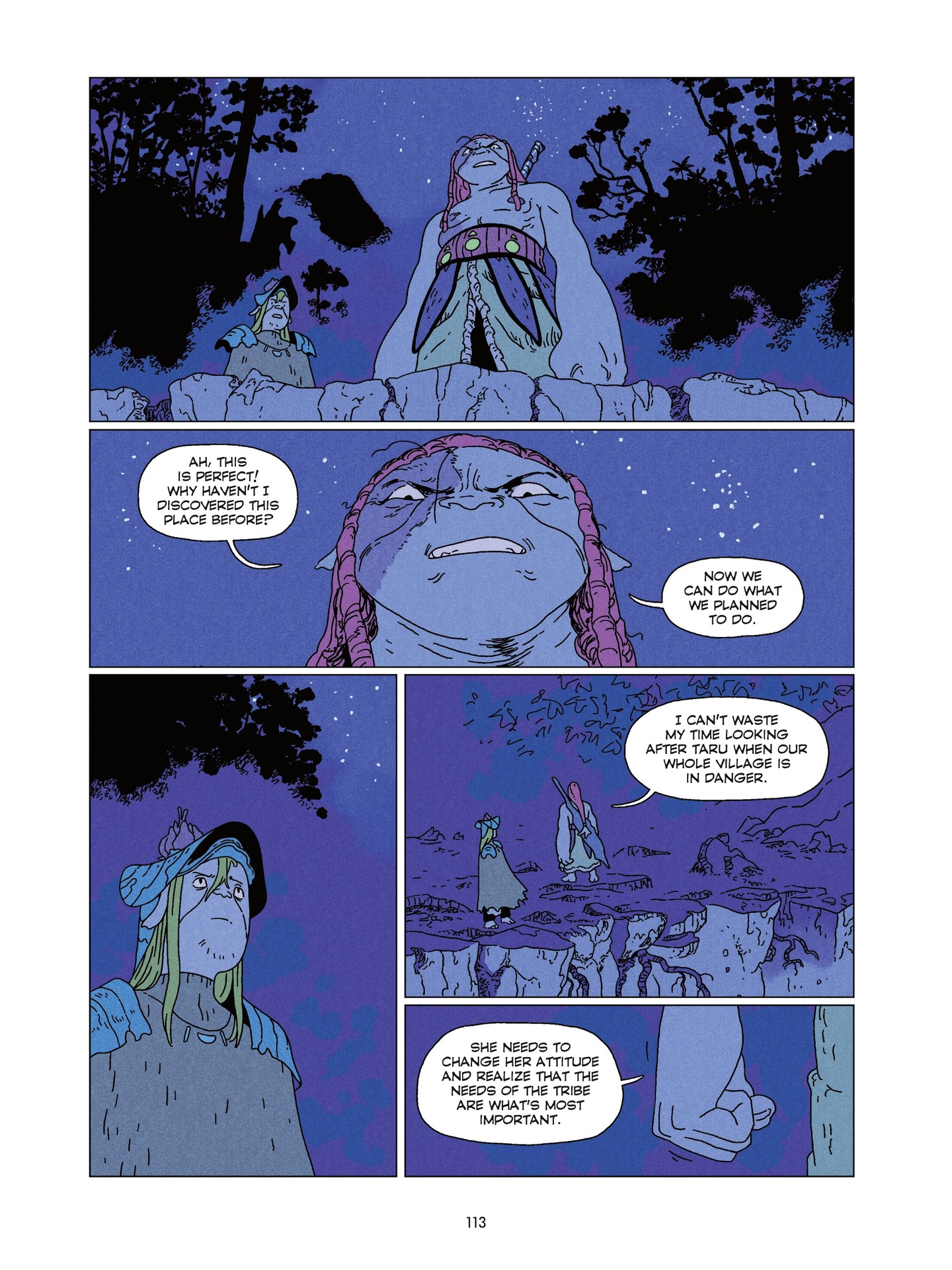 Hana and Taru: The Forest Giants (2024-) issue 1 - Page 111