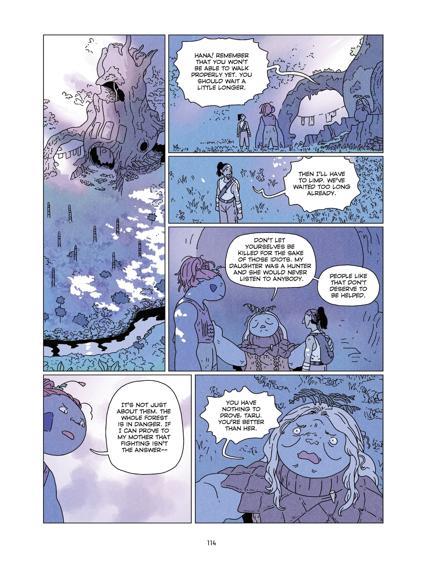 Hana and Taru: The Forest Giants (2024-) issue 1 - Page 112