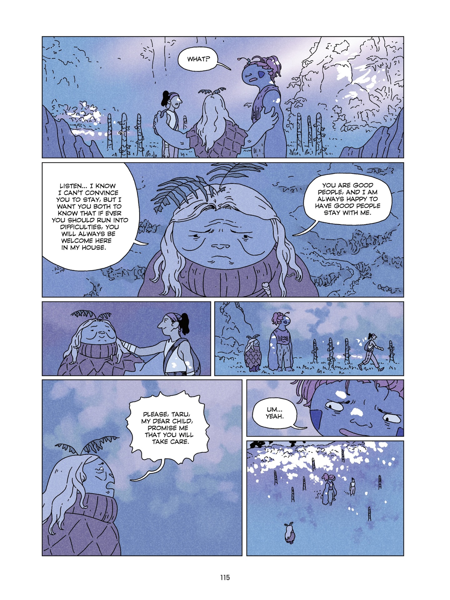 Hana and Taru: The Forest Giants (2024-) issue 1 - Page 113