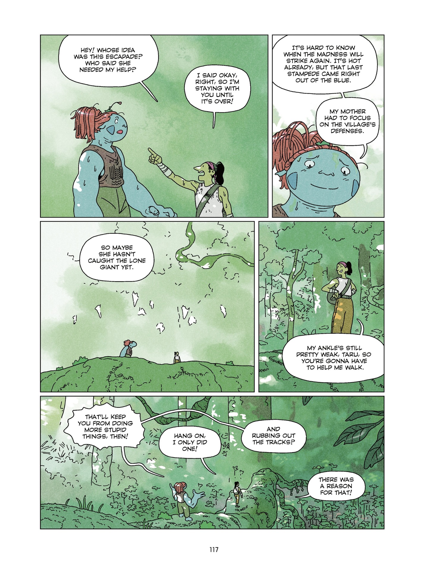 Hana and Taru: The Forest Giants (2024-) issue 1 - Page 115