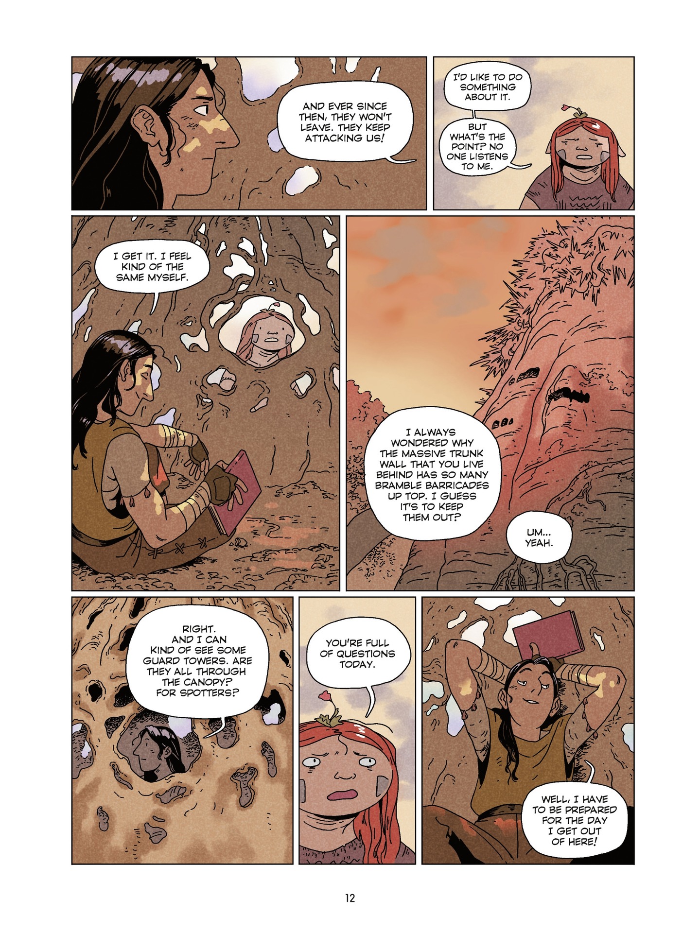 Hana and Taru: The Forest Giants (2024-) issue 1 - Page 12