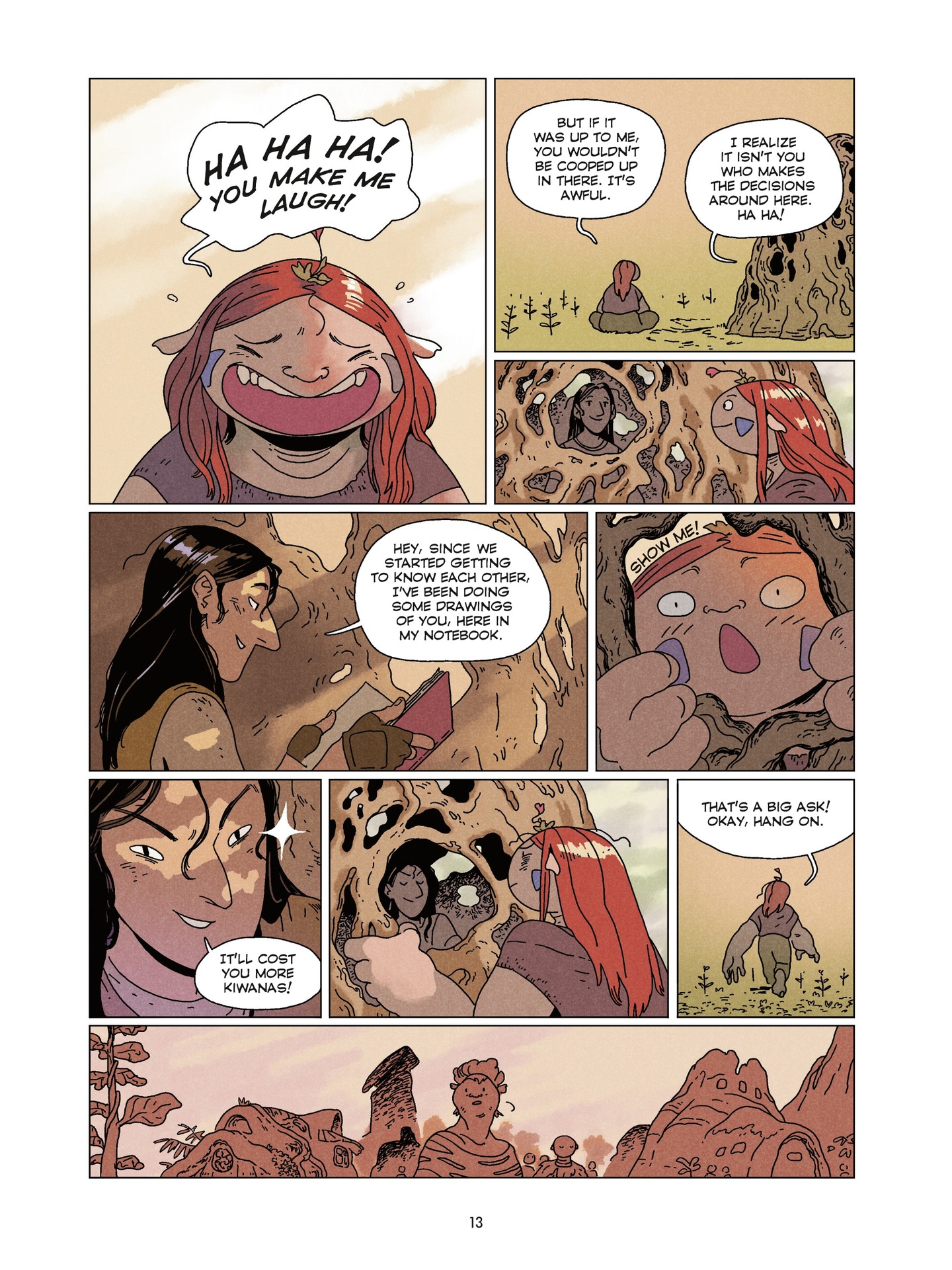 Hana and Taru: The Forest Giants (2024-) issue 1 - Page 13