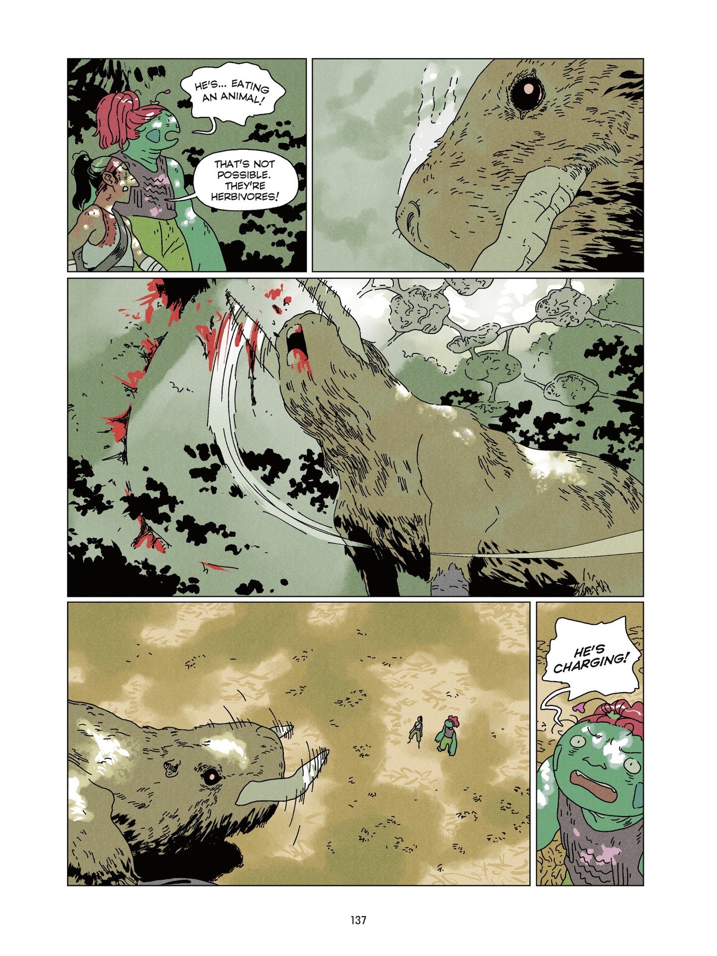 Hana and Taru: The Forest Giants (2024-) issue 1 - Page 134