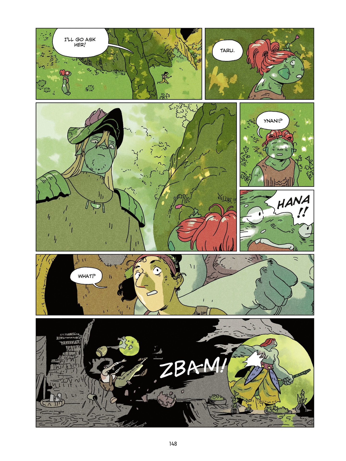 Hana and Taru: The Forest Giants (2024-) issue 1 - Page 145