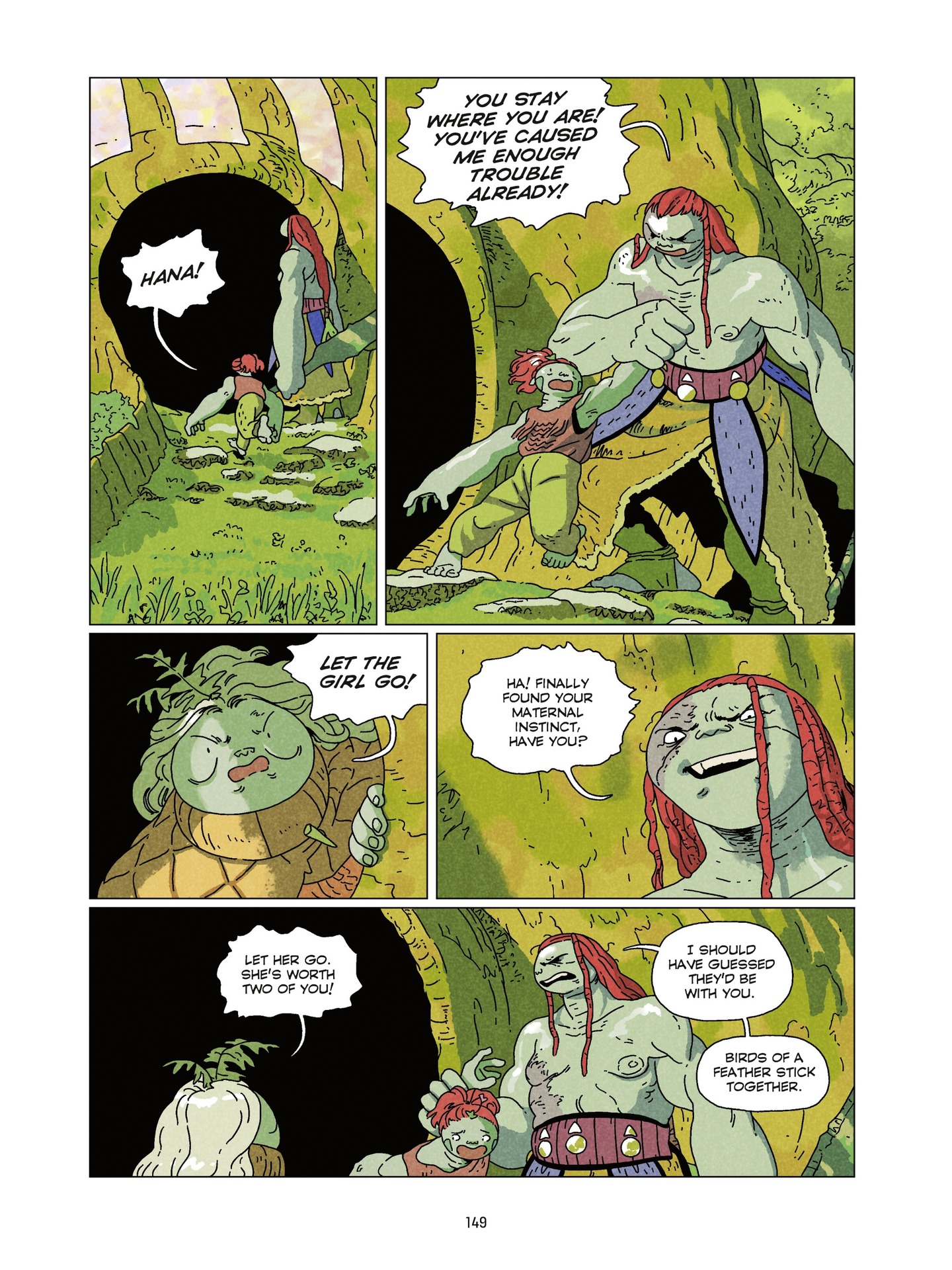 Hana and Taru: The Forest Giants (2024-) issue 1 - Page 146