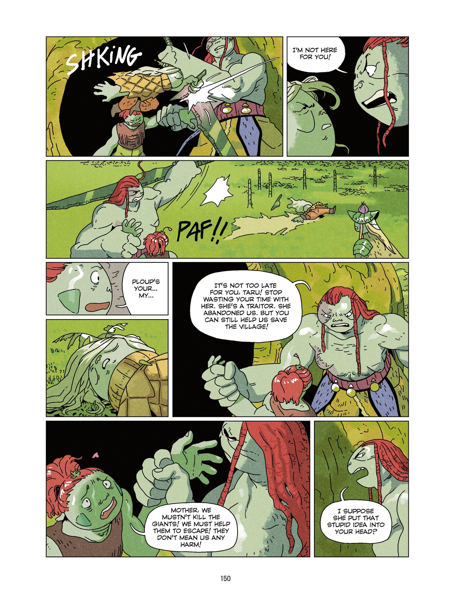 Hana and Taru: The Forest Giants (2024-) issue 1 - Page 147