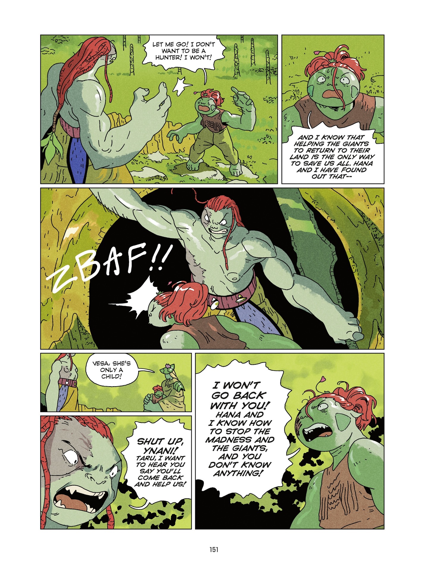 Hana and Taru: The Forest Giants (2024-) issue 1 - Page 148