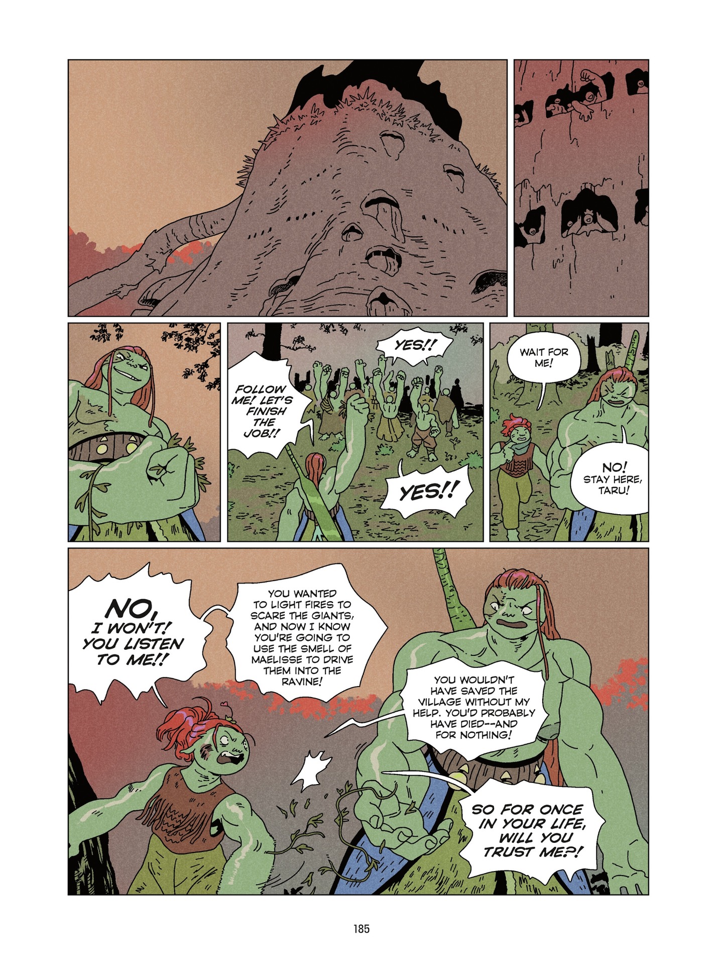 Hana and Taru: The Forest Giants (2024-) issue 1 - Page 182