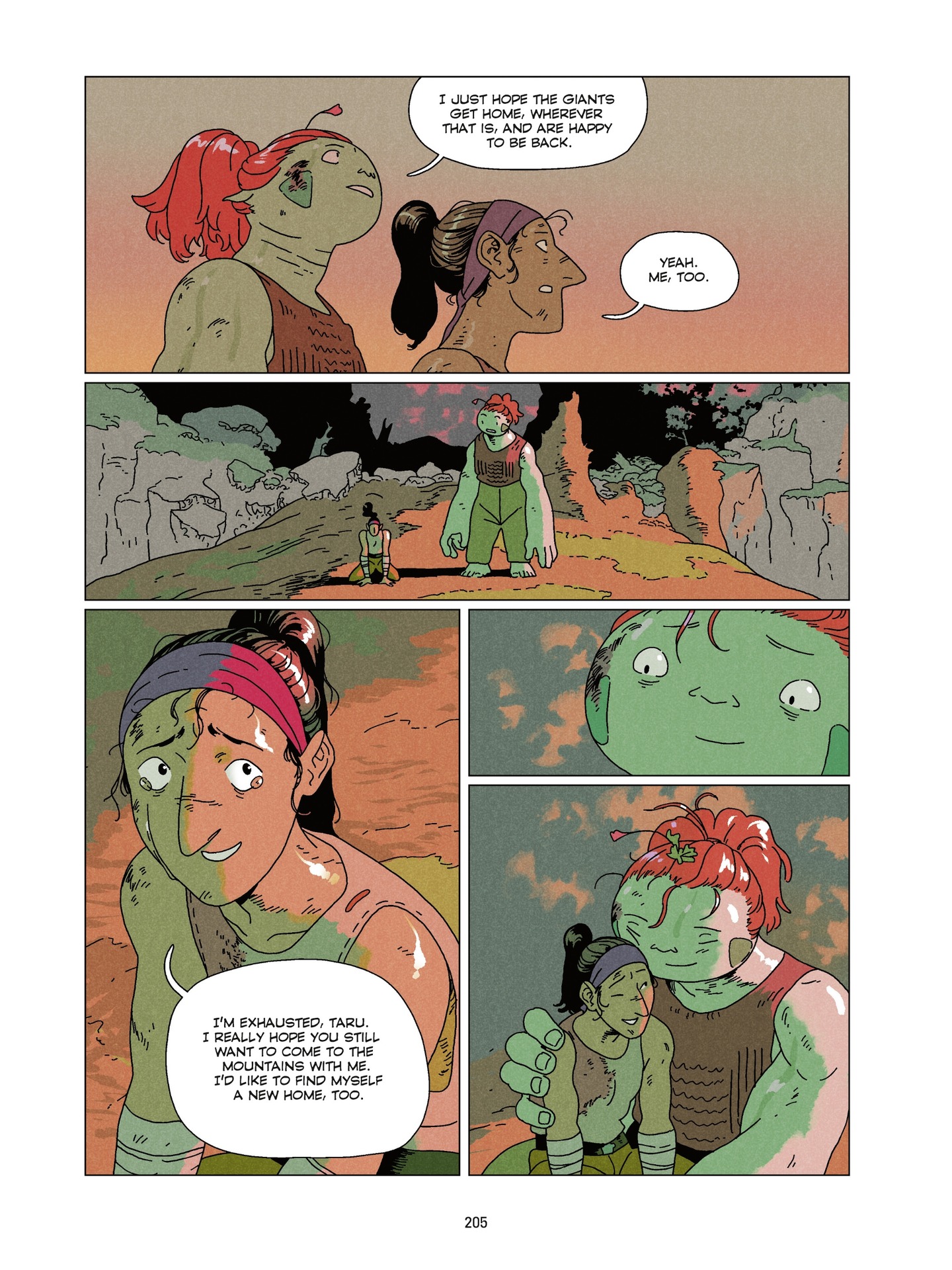 Hana and Taru: The Forest Giants (2024-) issue 1 - Page 201