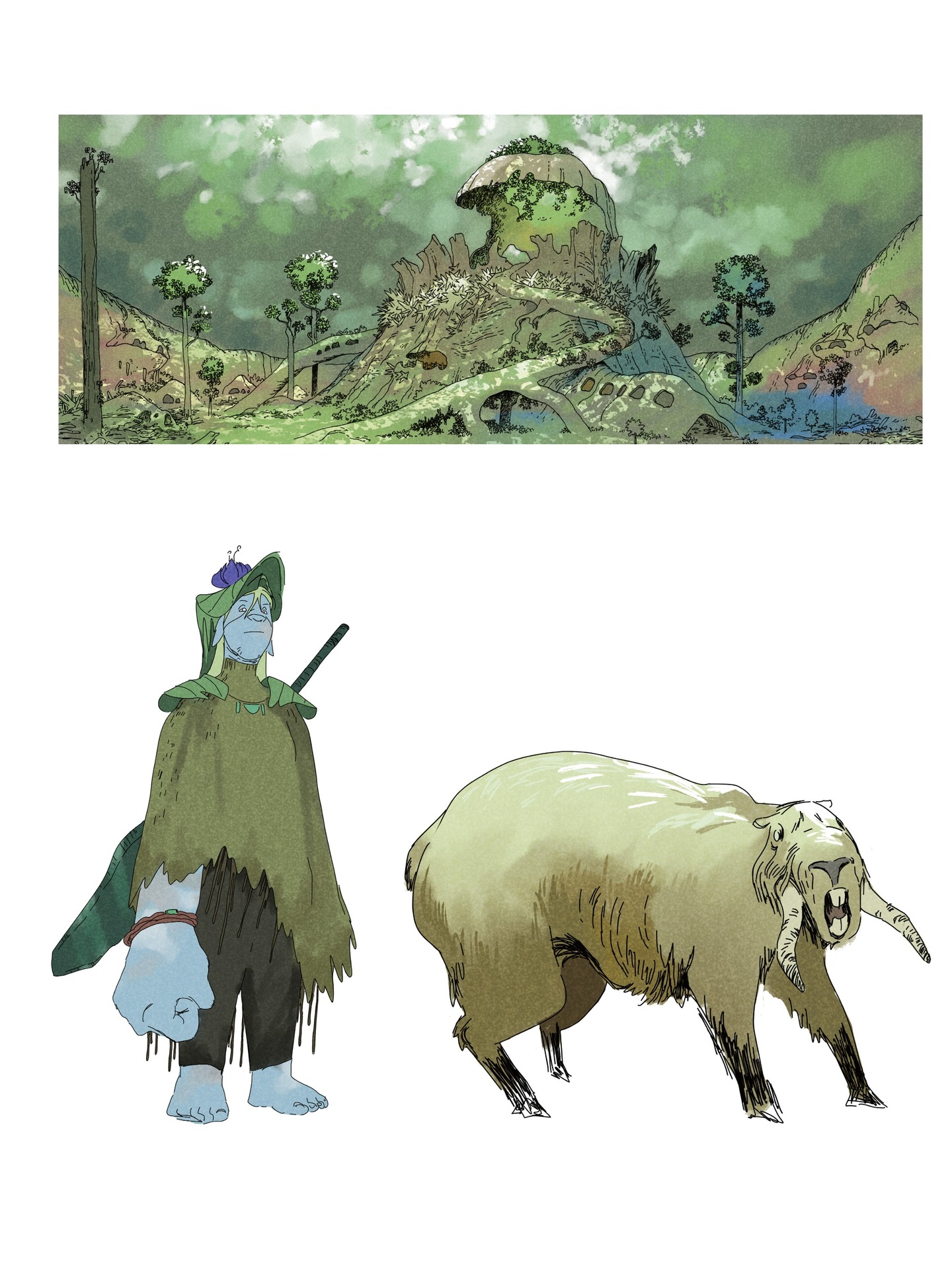 Hana and Taru: The Forest Giants (2024-) issue 1 - Page 206