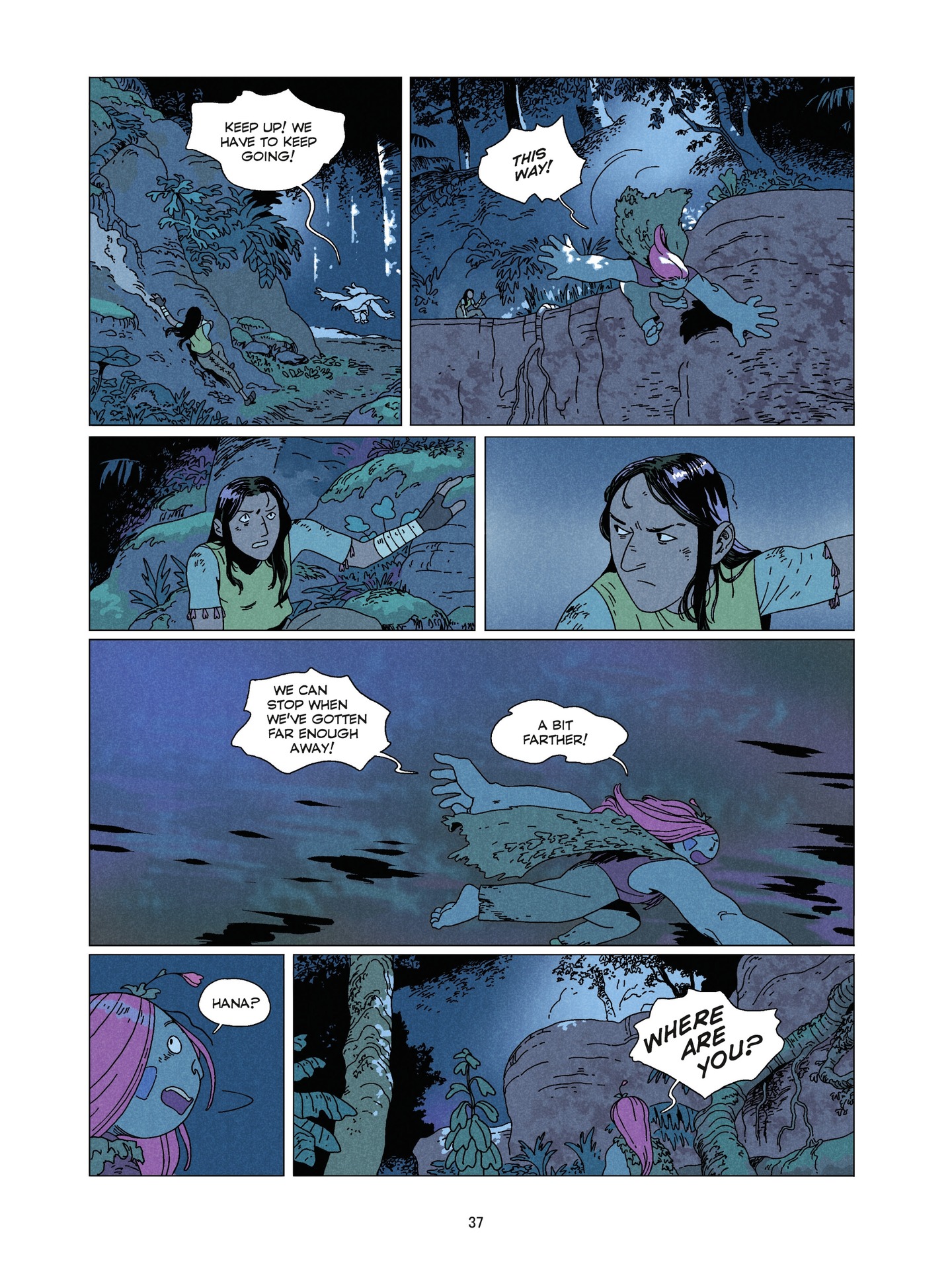 Hana and Taru: The Forest Giants (2024-) issue 1 - Page 36