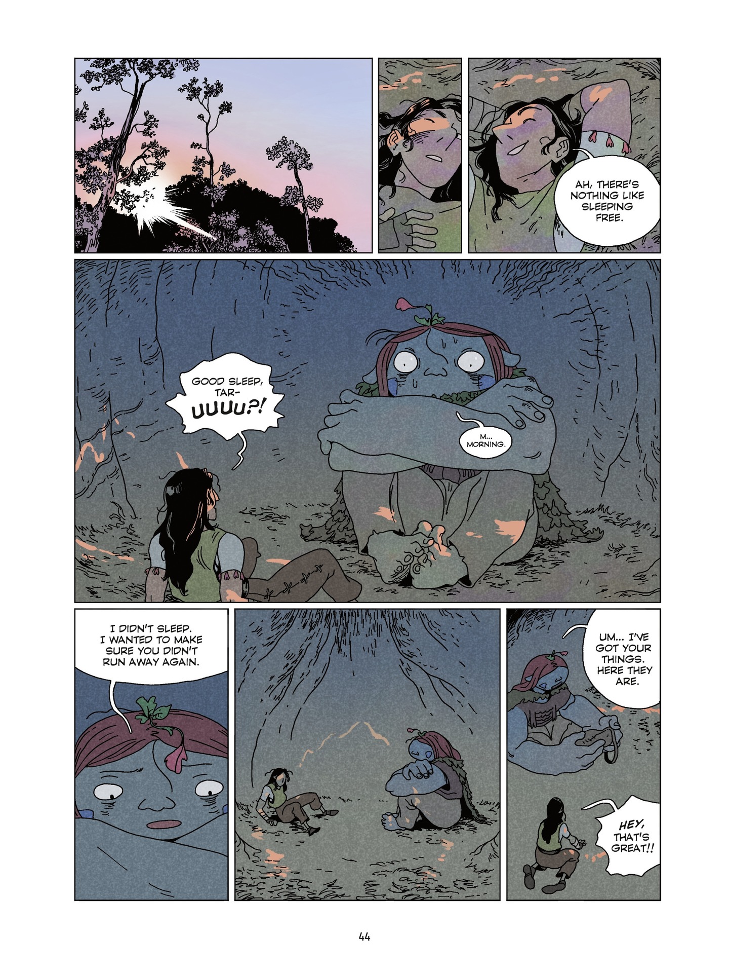 Hana and Taru: The Forest Giants (2024-) issue 1 - Page 43