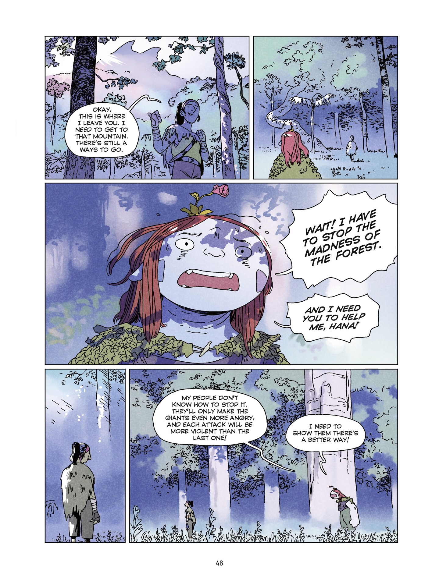 Hana and Taru: The Forest Giants (2024-) issue 1 - Page 45