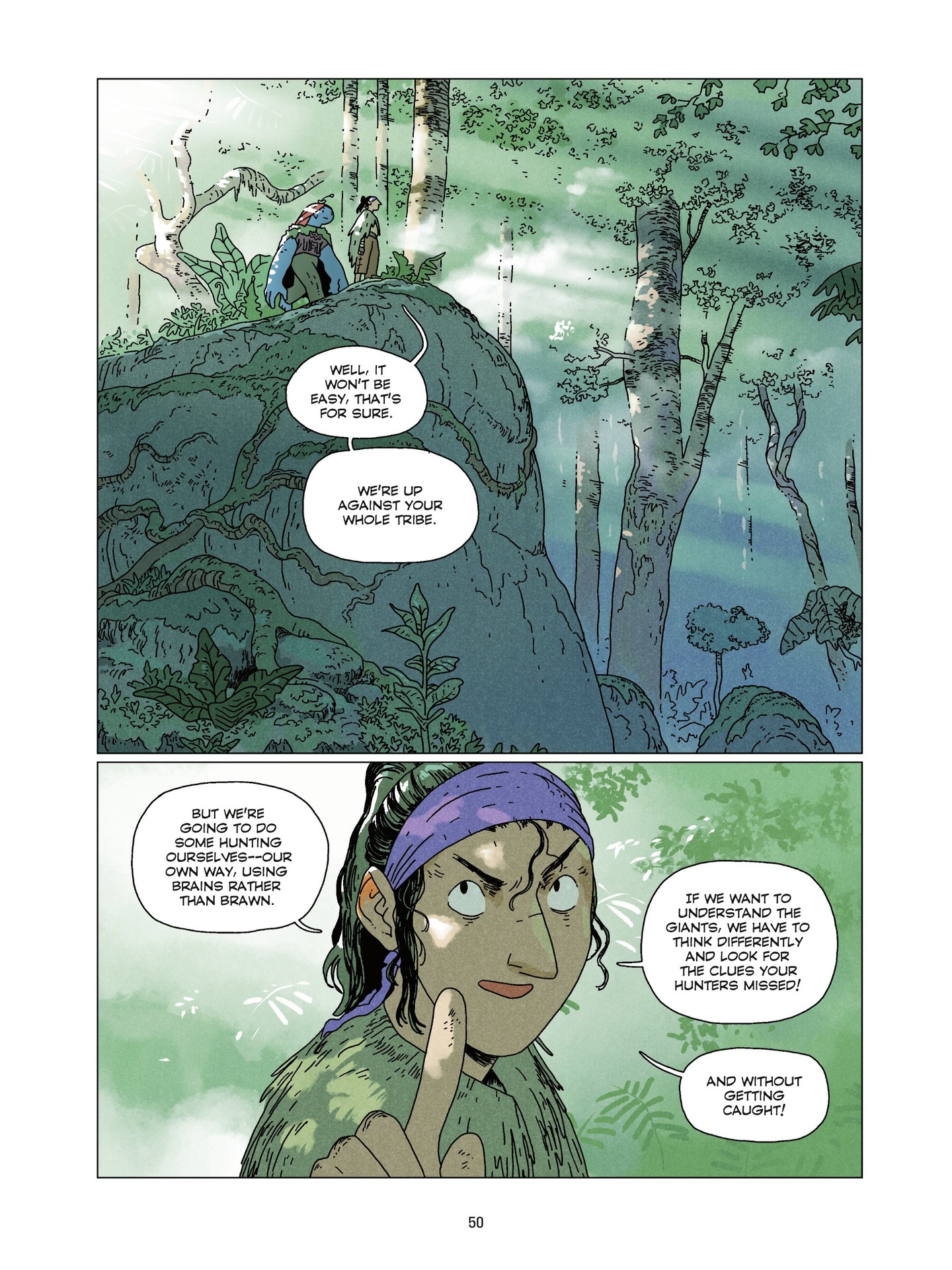 Hana and Taru: The Forest Giants (2024-) issue 1 - Page 49