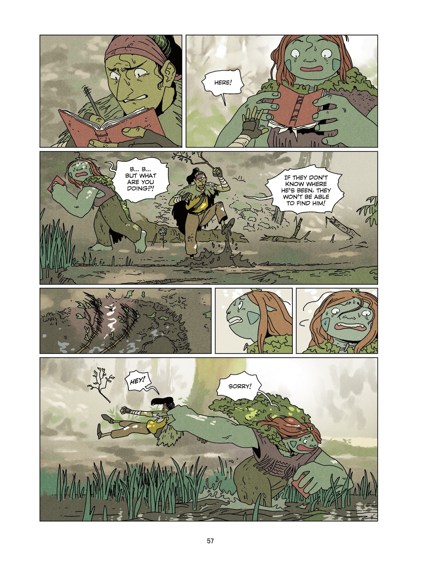 Hana and Taru: The Forest Giants (2024-) issue 1 - Page 56