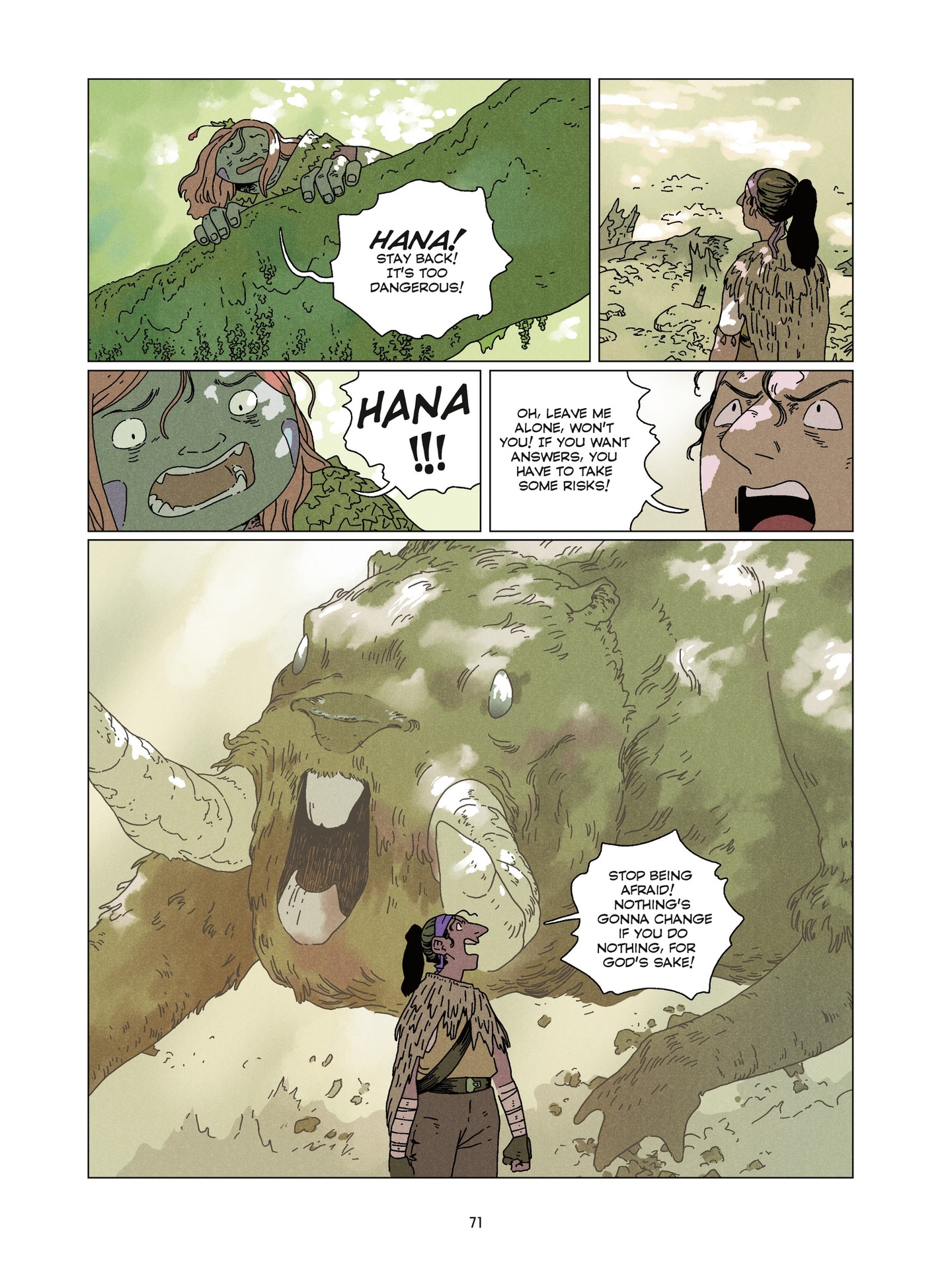 Hana and Taru: The Forest Giants (2024-) issue 1 - Page 69