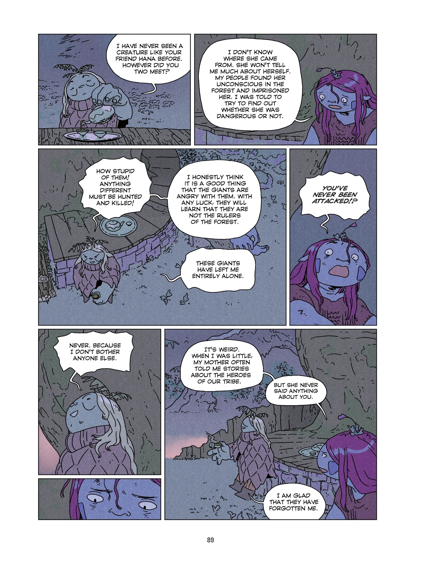 Hana and Taru: The Forest Giants (2024-) issue 1 - Page 87