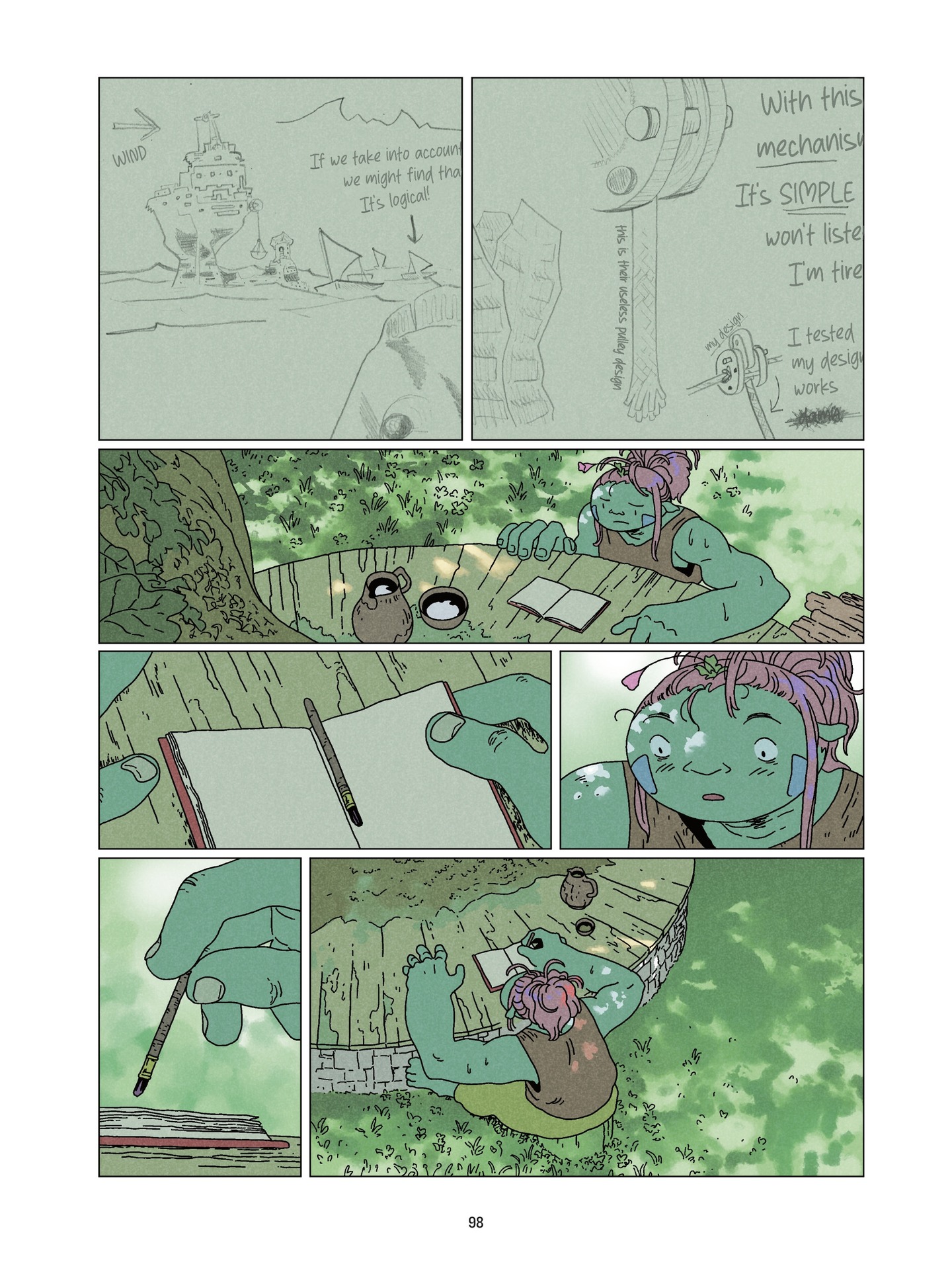 Hana and Taru: The Forest Giants (2024-) issue 1 - Page 96