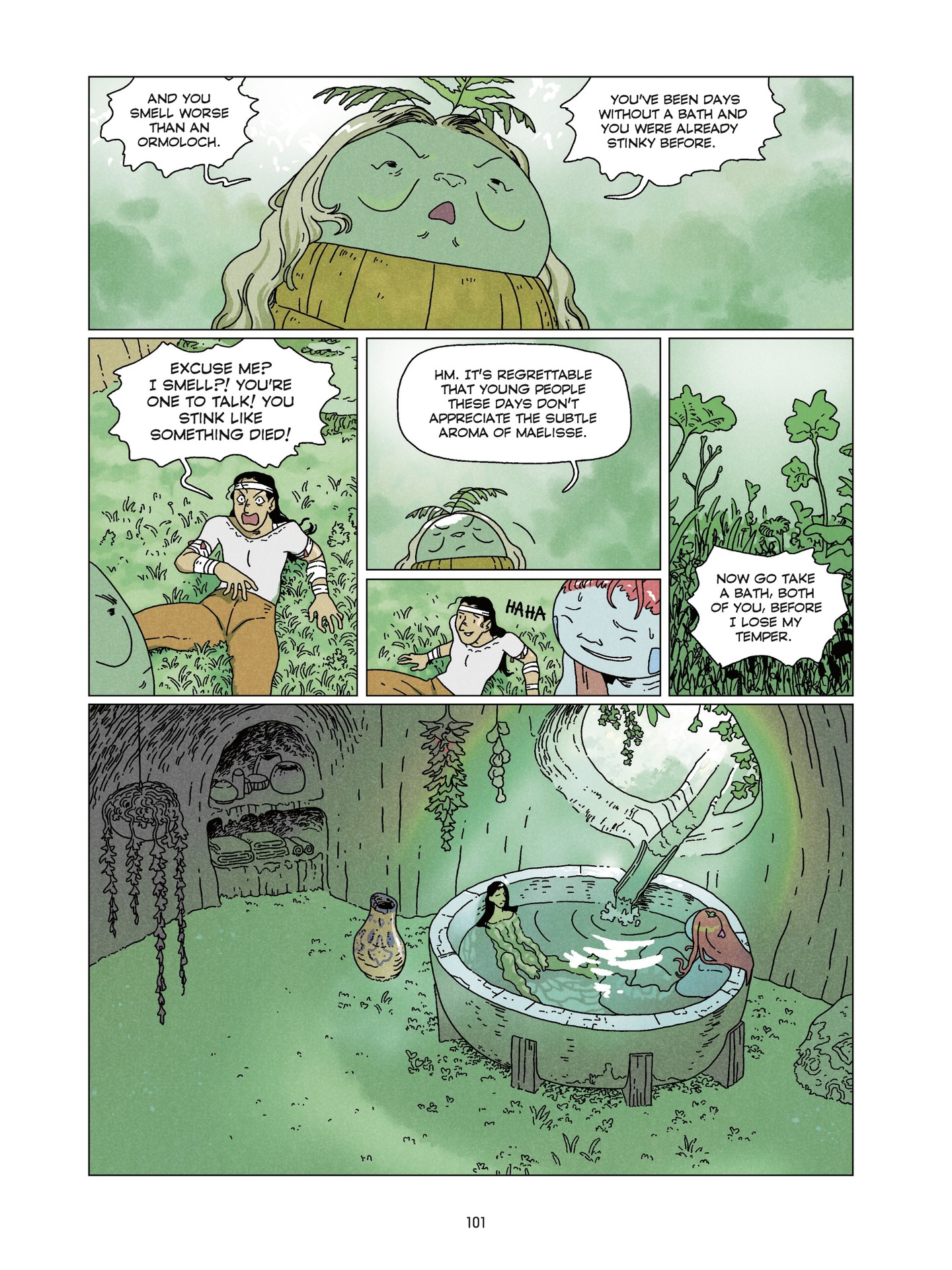 Hana and Taru: The Forest Giants (2024-) issue 1 - Page 99