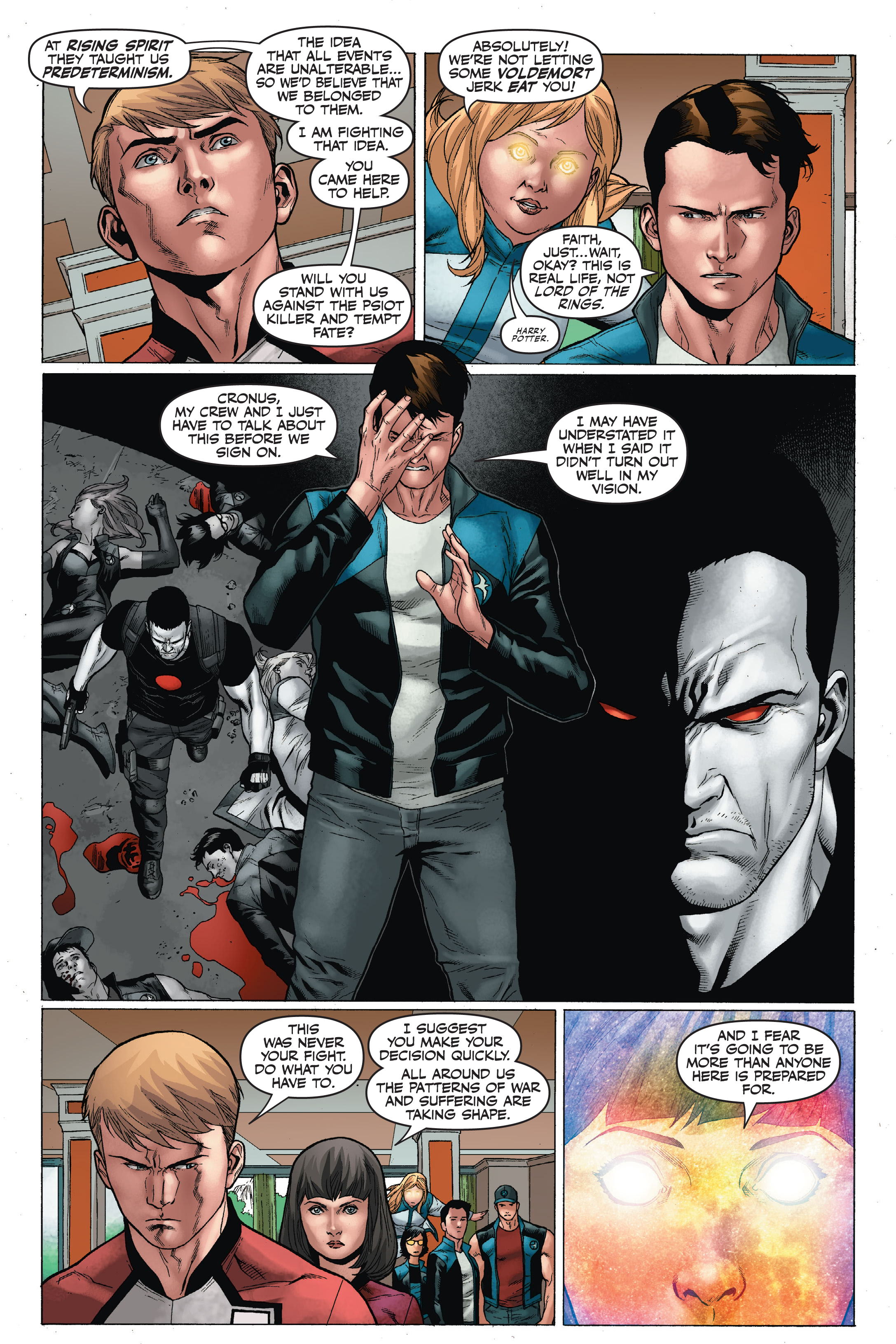 Harbinger Wars Deluxe Edition (2014) issue 1 - Page 167