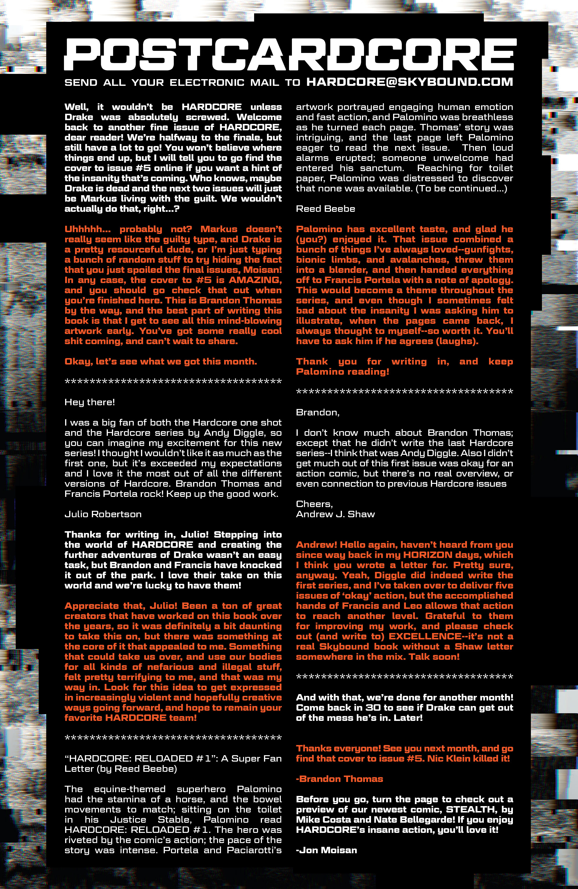 Hardcore Reloaded (2019-) issue 3 - Page 22