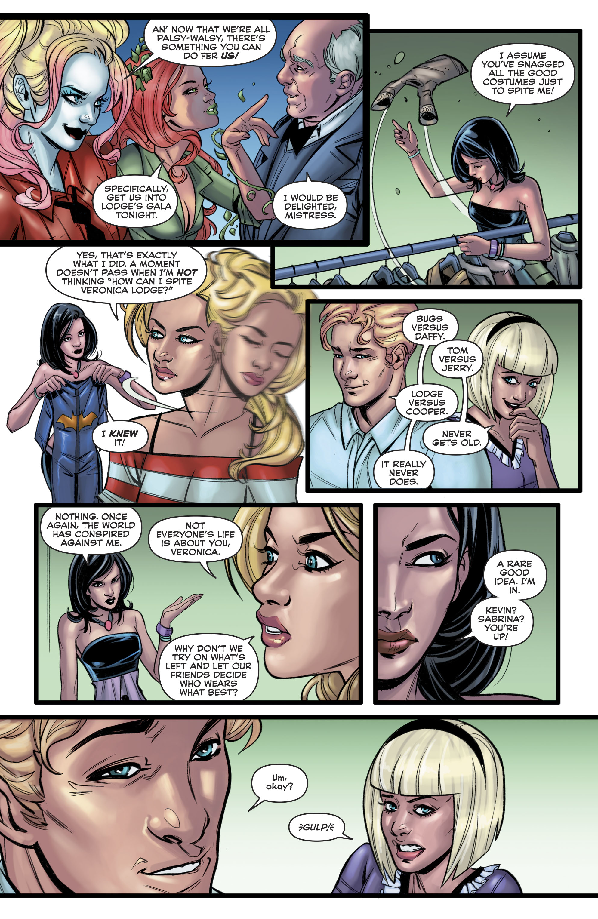 Harley & Ivy Meet Betty and Veronica (2017-) issue 1 - Page 19