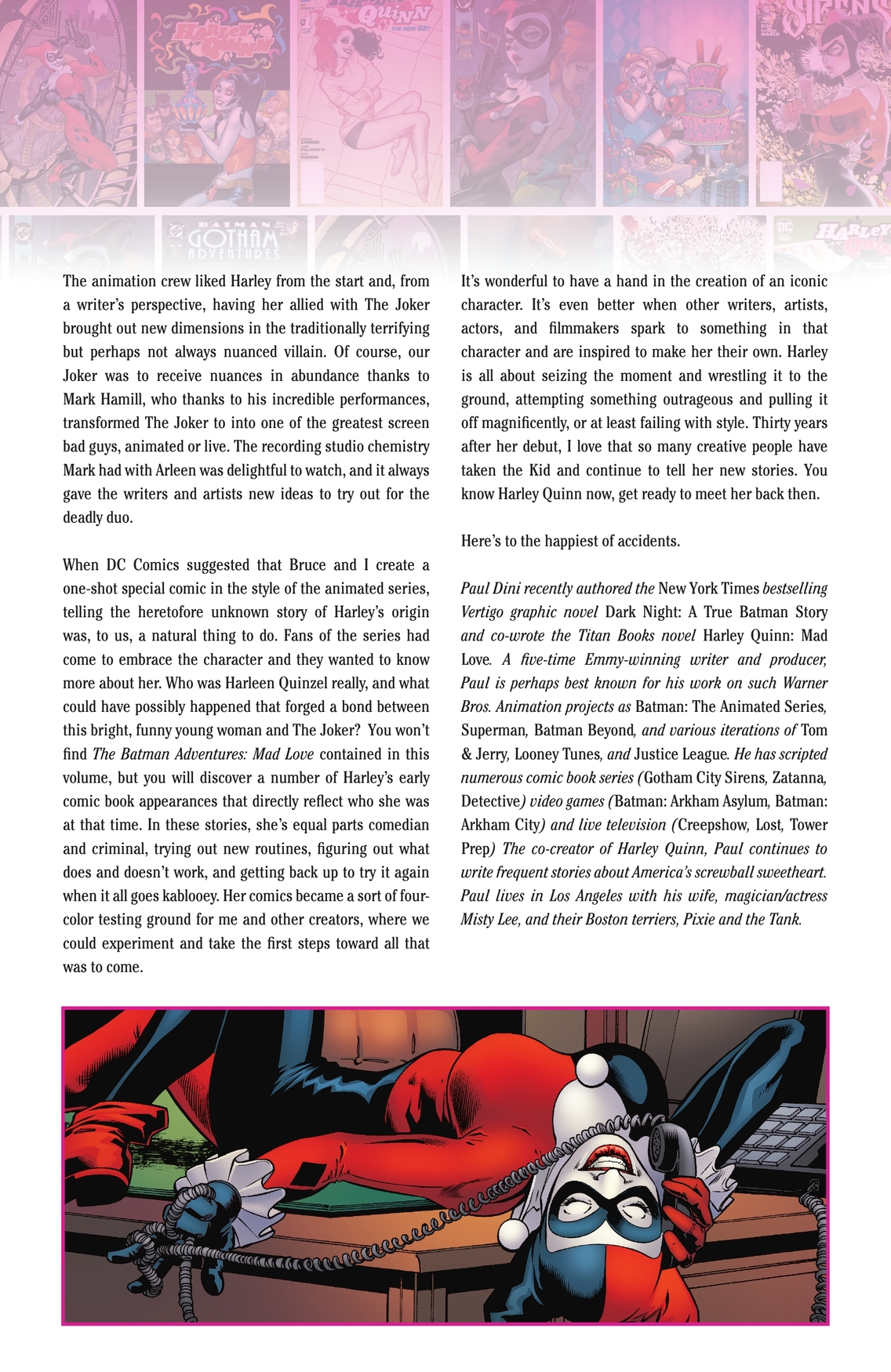 Harley Quinn: 30 Years of the Maid of Mischief The Deluxe Edition (2022) issue HC - Page 7