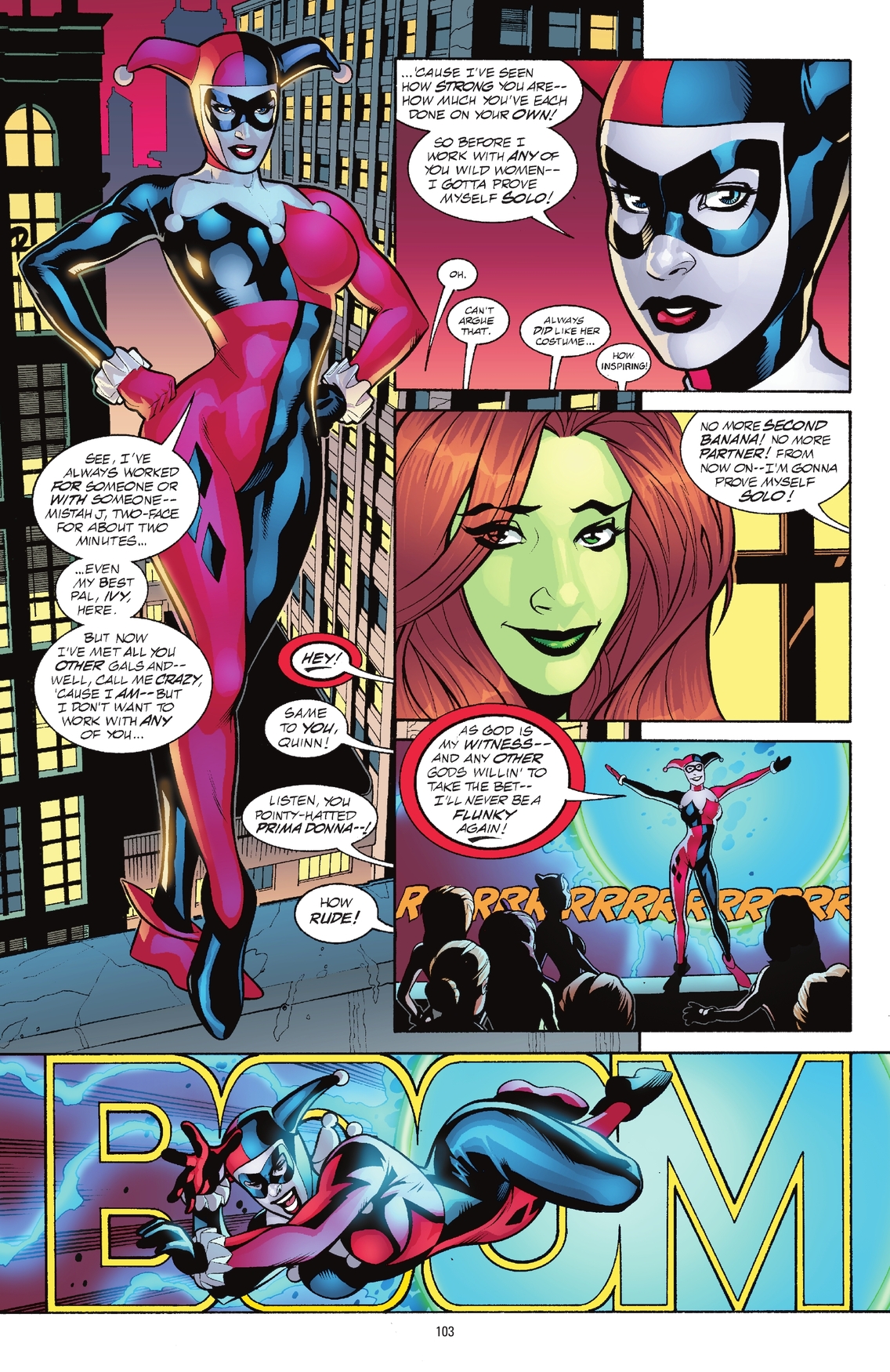 Harley Quinn: 30 Years of the Maid of Mischief The Deluxe Edition (2022) issue HC - Page 102