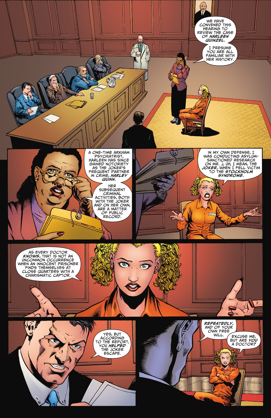 Harley Quinn: 30 Years of the Maid of Mischief The Deluxe Edition (2022) issue HC - Page 115