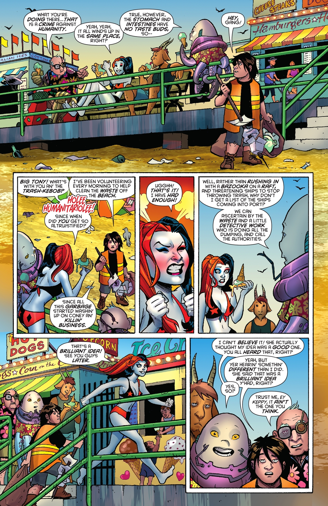 Harley Quinn: 30 Years of the Maid of Mischief The Deluxe Edition (2022) issue HC - Page 227