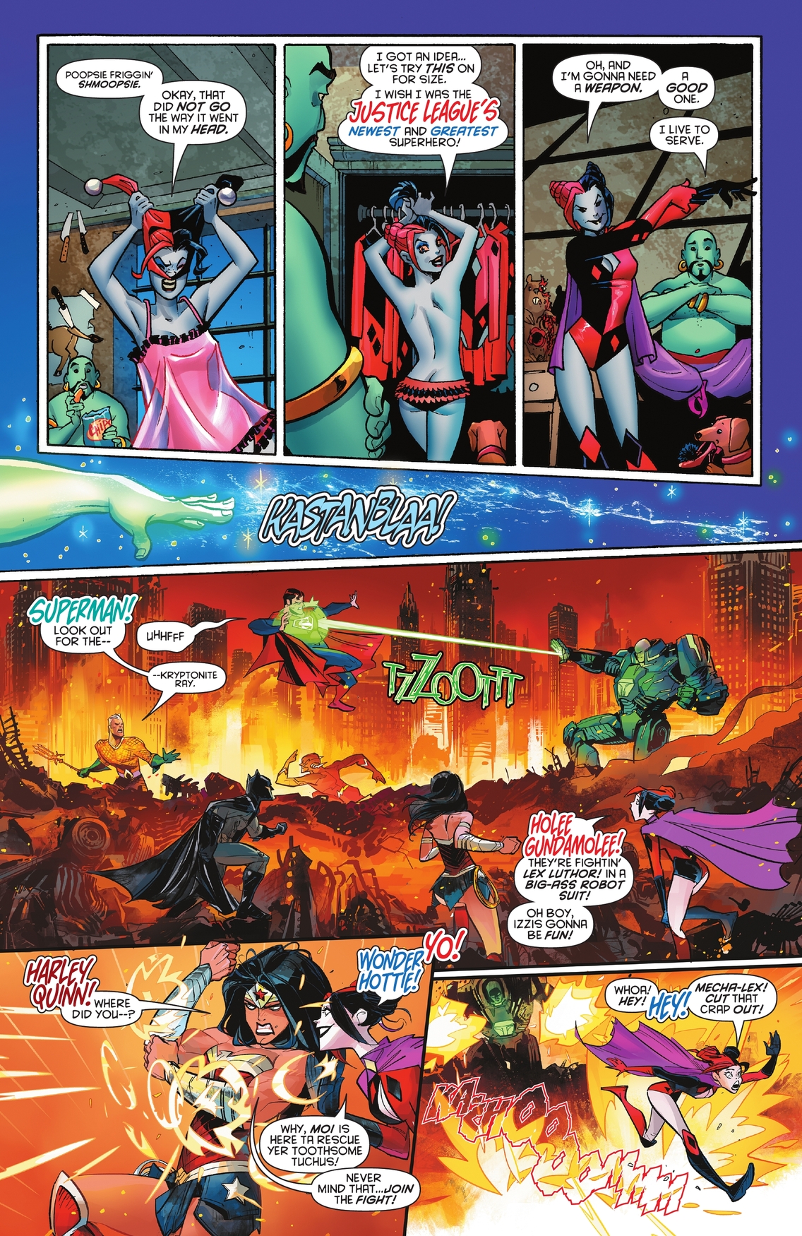 Harley Quinn: 30 Years of the Maid of Mischief The Deluxe Edition (2022) issue HC - Page 238