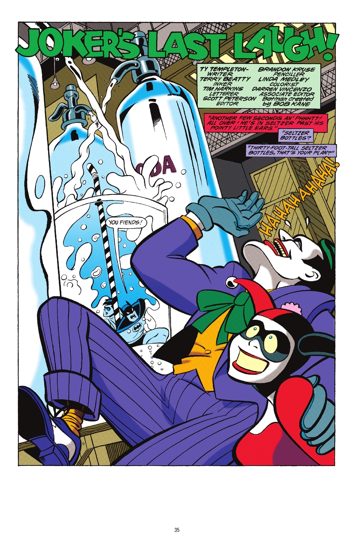 Harley Quinn: 30 Years of the Maid of Mischief The Deluxe Edition (2022) issue HC - Page 34