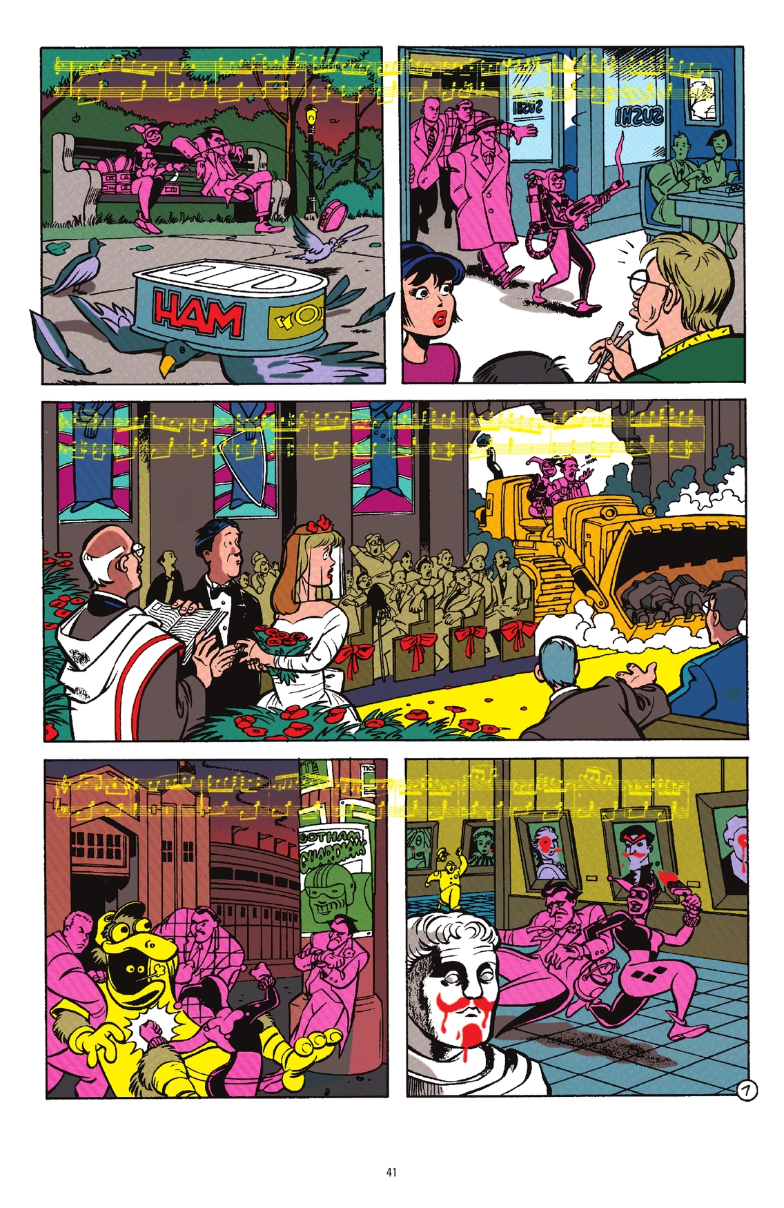 Harley Quinn: 30 Years of the Maid of Mischief The Deluxe Edition (2022) issue HC - Page 40