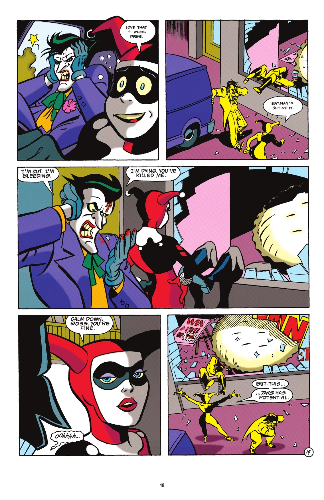 Harley Quinn: 30 Years of the Maid of Mischief The Deluxe Edition (2022) issue HC - Page 47