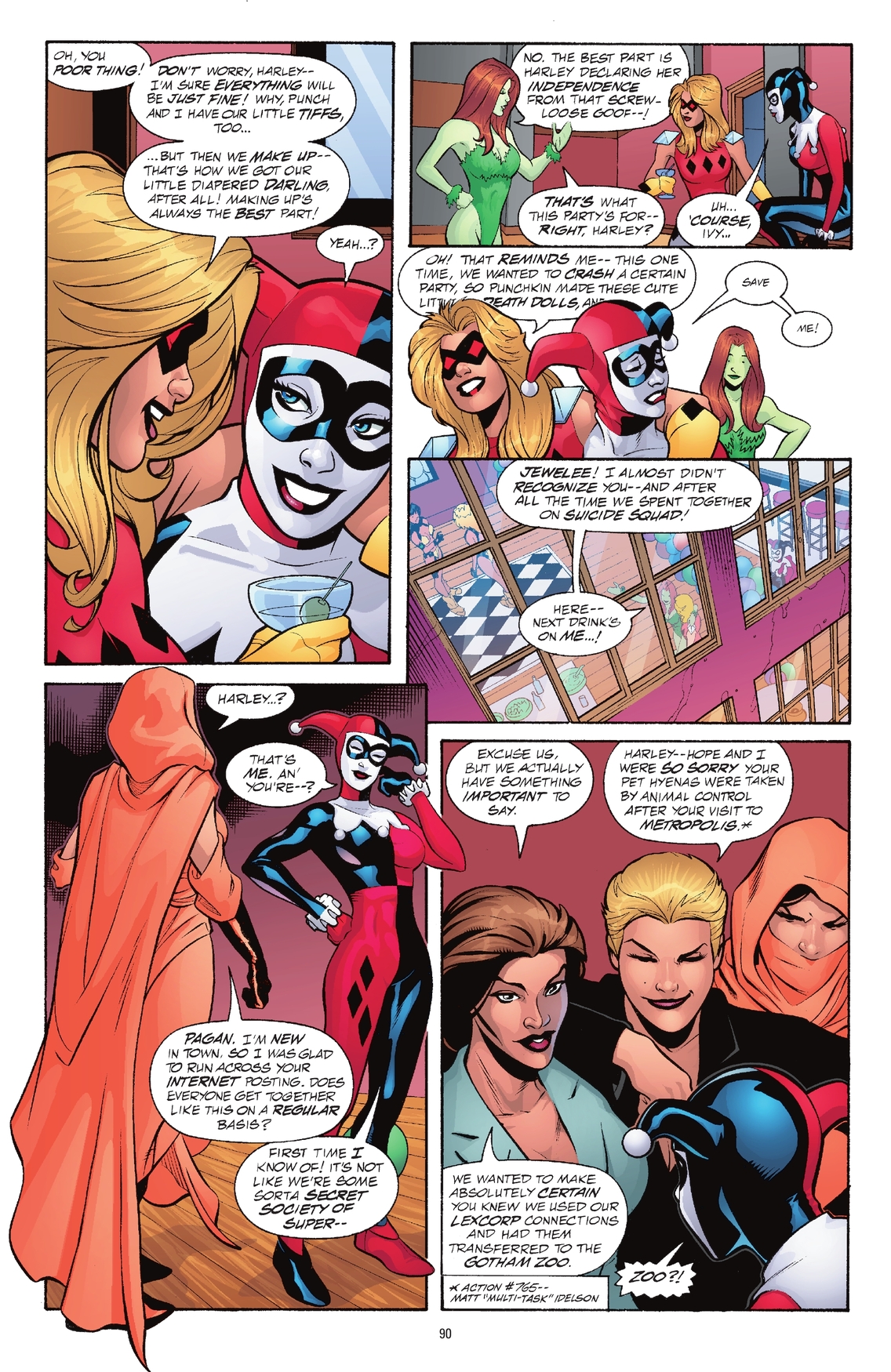 Harley Quinn: 30 Years of the Maid of Mischief The Deluxe Edition (2022) issue HC - Page 89