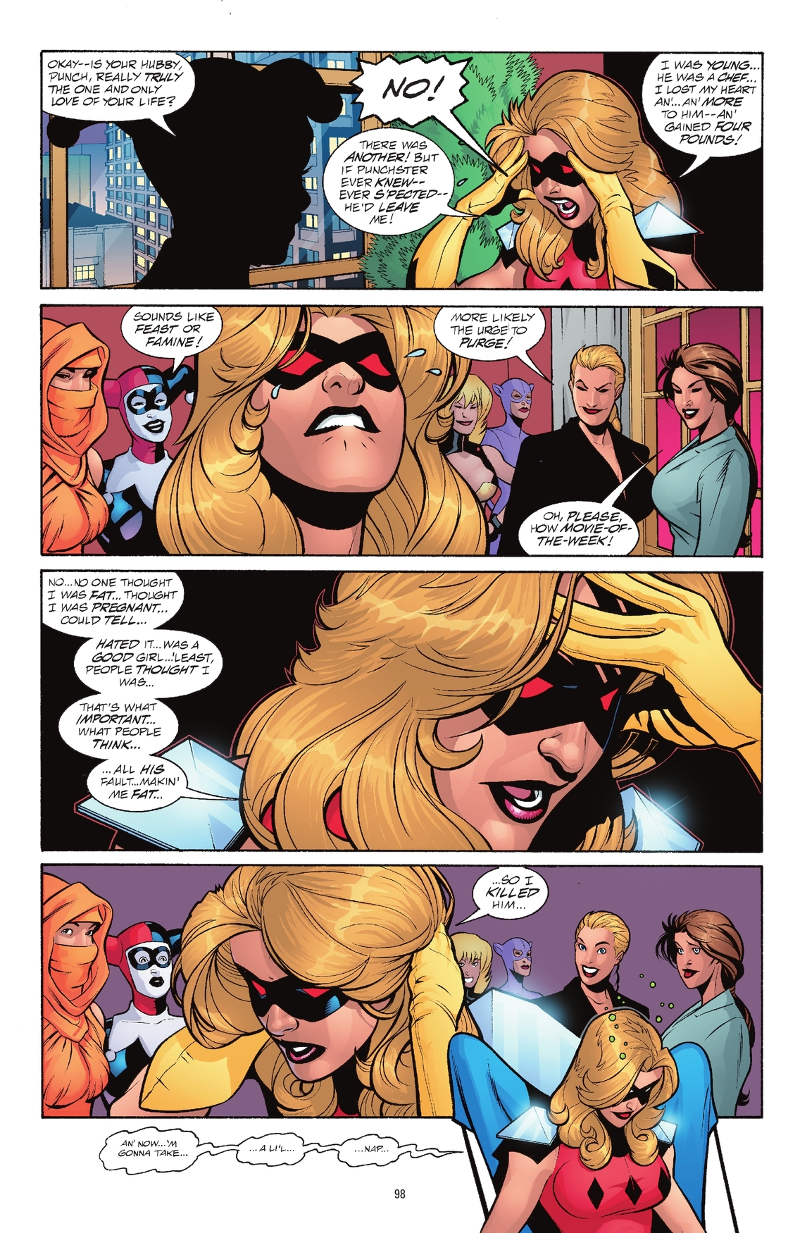 Harley Quinn: 30 Years of the Maid of Mischief The Deluxe Edition (2022) issue HC - Page 97