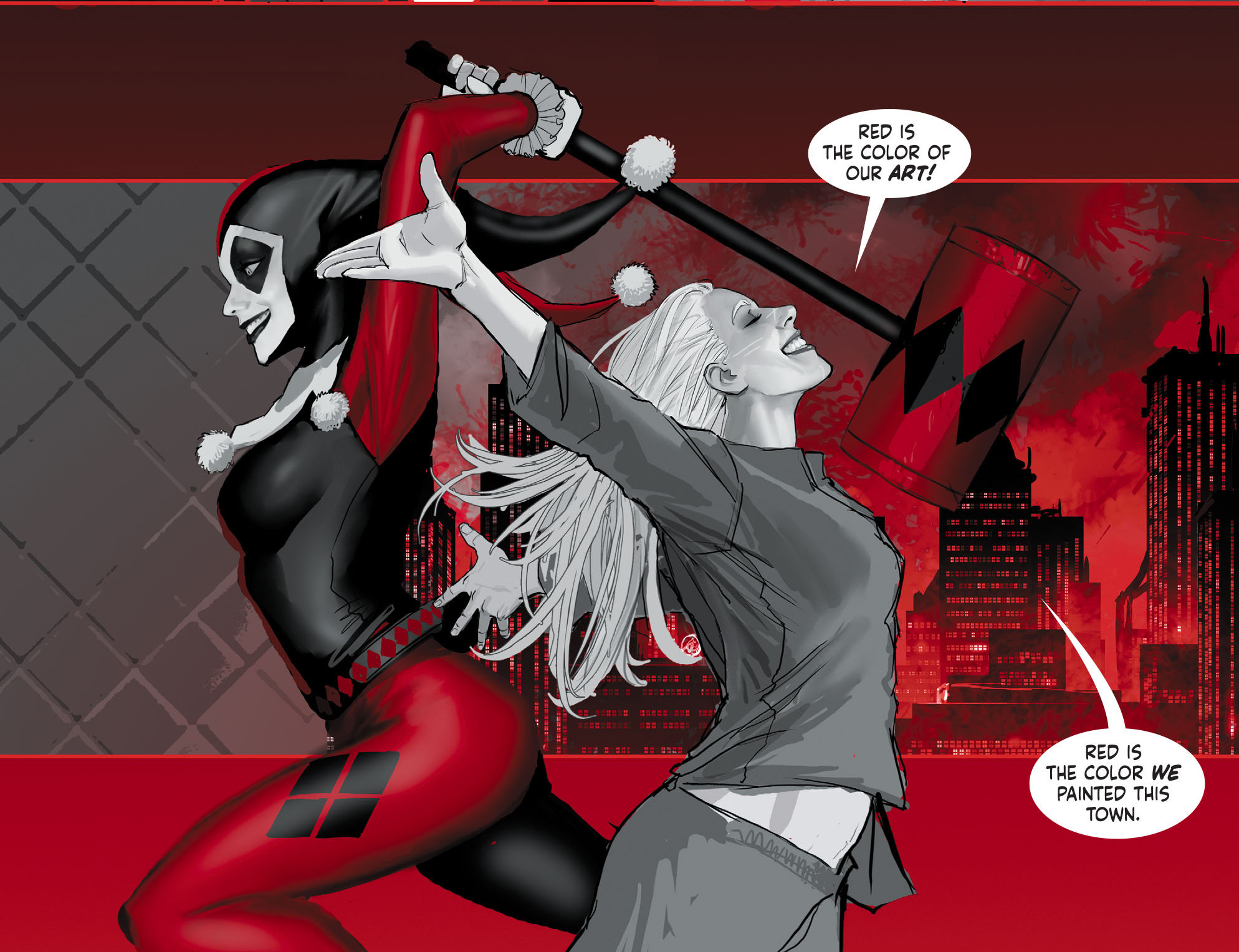 Harley Quinn Black + White + Red (2020-): Chapter 1 - Page 11.